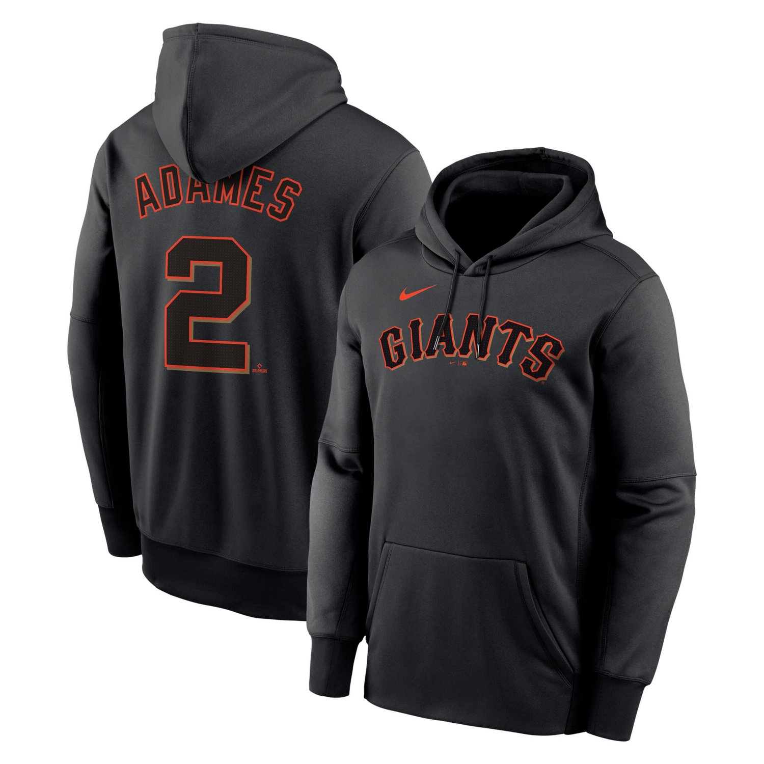 Nike Willy Adames San Francisco Giants Name  Number Performance Pullover Hoodie - view number 1