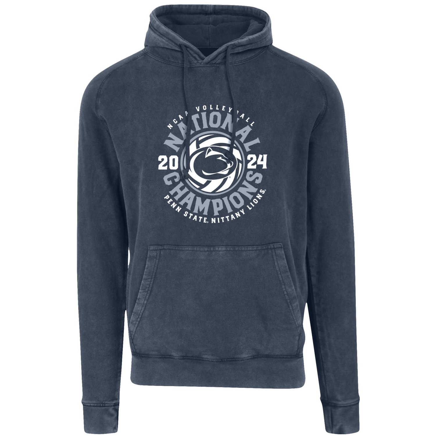 Penn State Nittany Lions 2024 NCAA Wo Volleyball National Champions Vintage Raglan Pullover Hoodie - view number 2