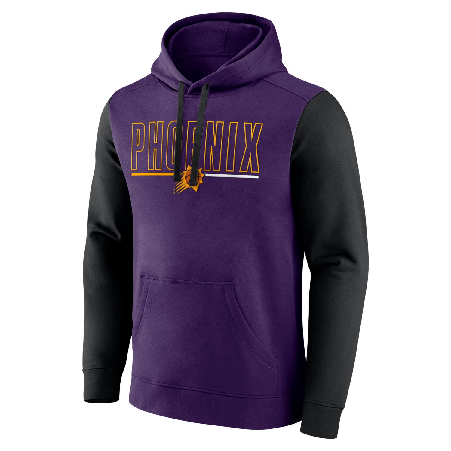 Phoenix Suns Outline Colorblock Pullover Hoodie - view number 2