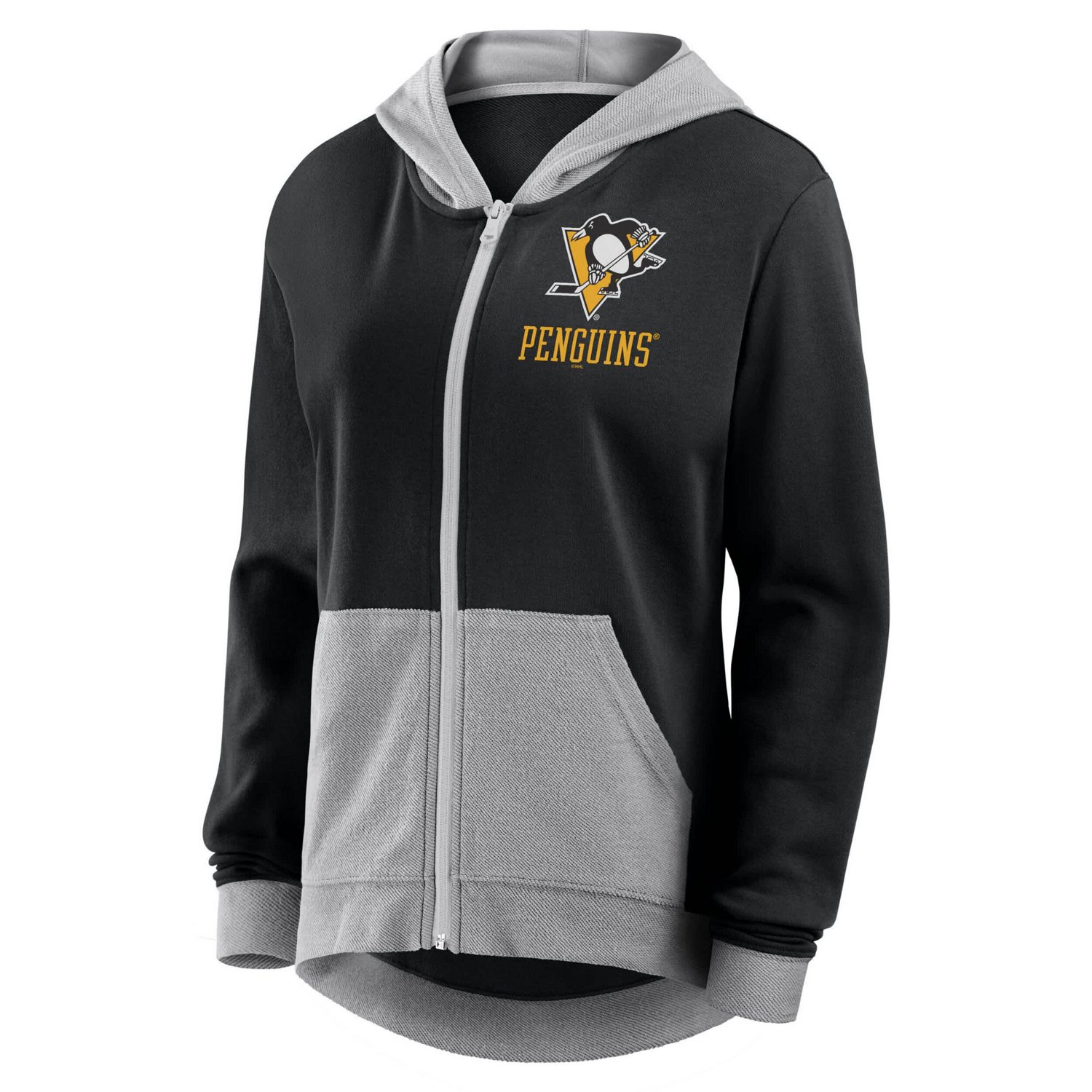 Pittsburgh Penguins Hit It French Terry Full-Zip Hoodie - view number 2