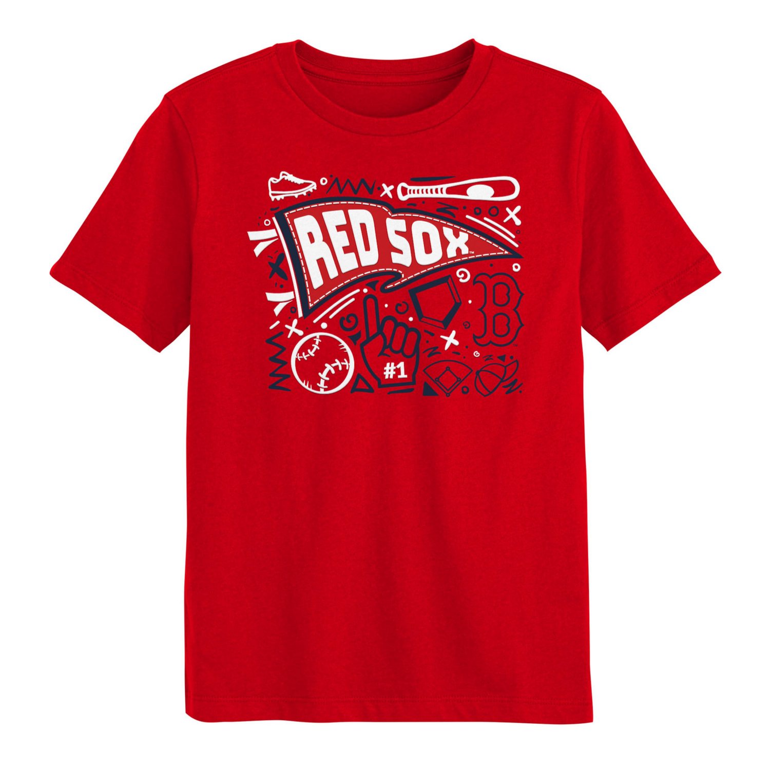 Preschool Boston Sox Ball Park Fun T-Shirt