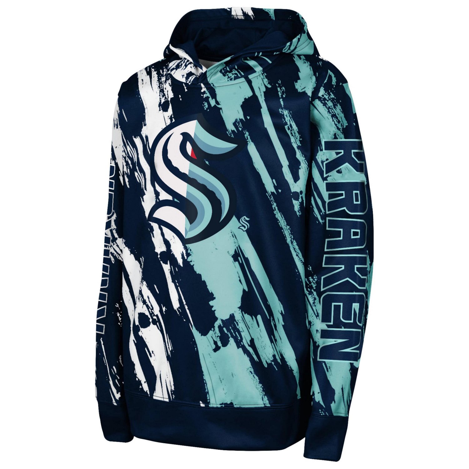 Preschool Deep Sea Seattle Kraken Master Snipe Pullover Hoodie                                                                   - view number 2