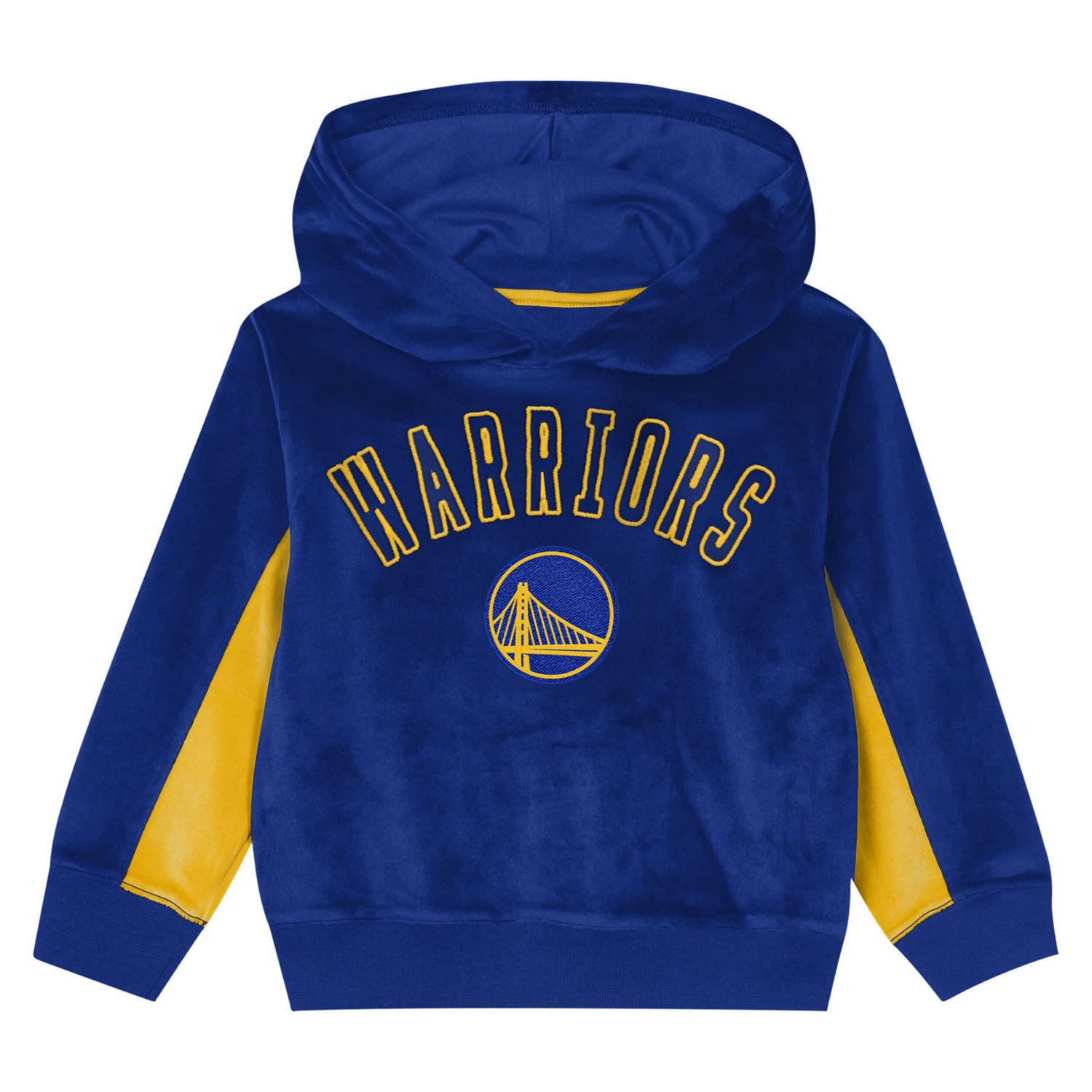 Preschool Outerstuff Golden State Warriors Velour Hoodie - view number 2