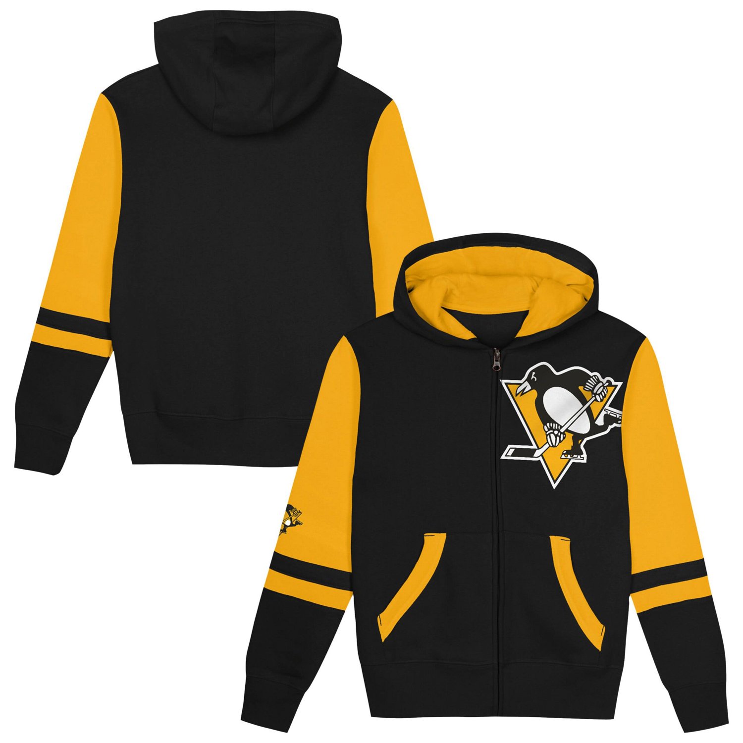 Preschool Pittsburgh Penguins Face Off Full-Zip Hoodie - view number 1