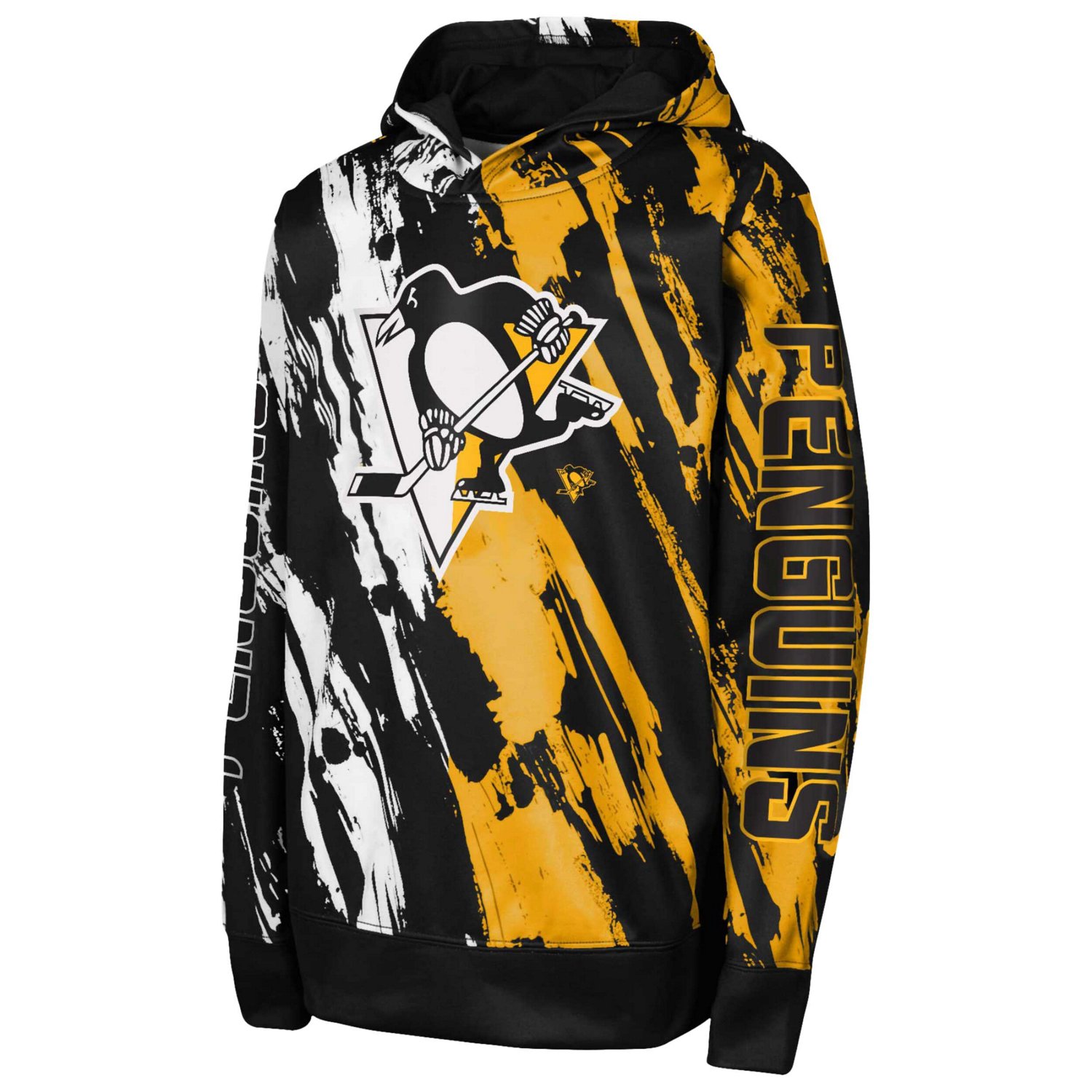 Preschool Pittsburgh Penguins Master Snipe Pullover Hoodie - view number 2
