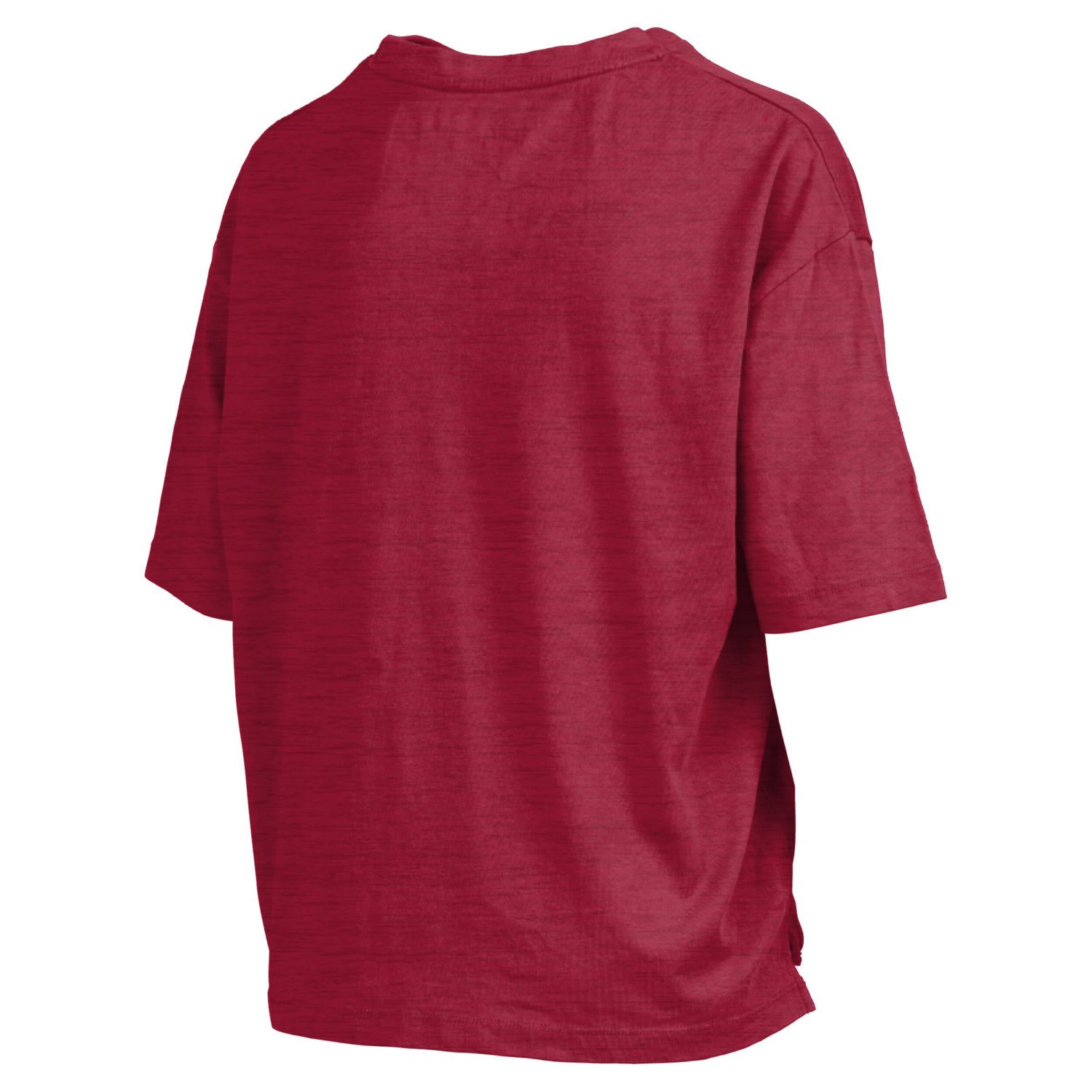 Pressbox Arkansas Razorbacks Nelson Arch Over Logo Waist Length Oversized Slub T-Shirt - view number 3