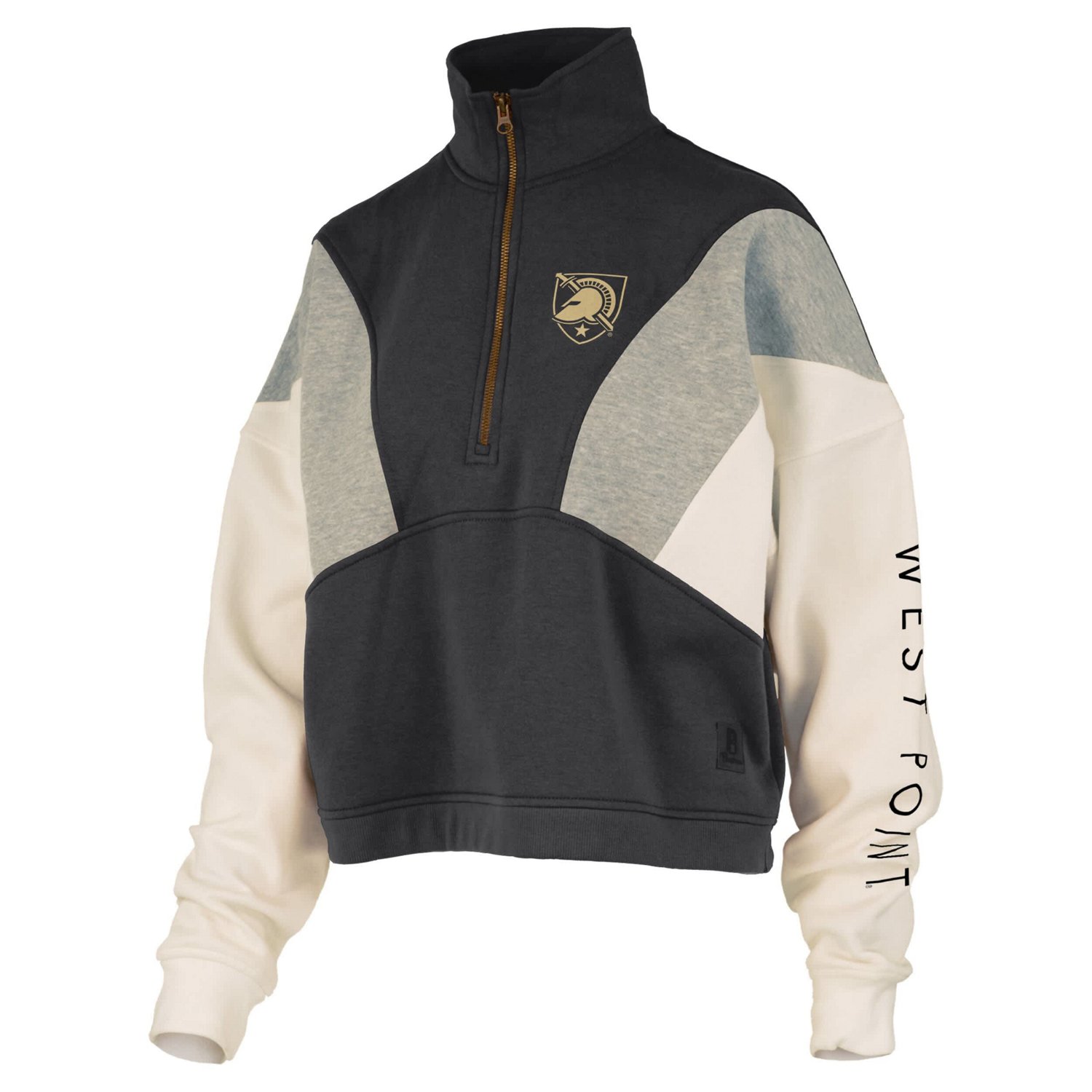 Pressbox Army Knights Ferrara Color Block Quarter-Zip Sweatshirt - view number 2