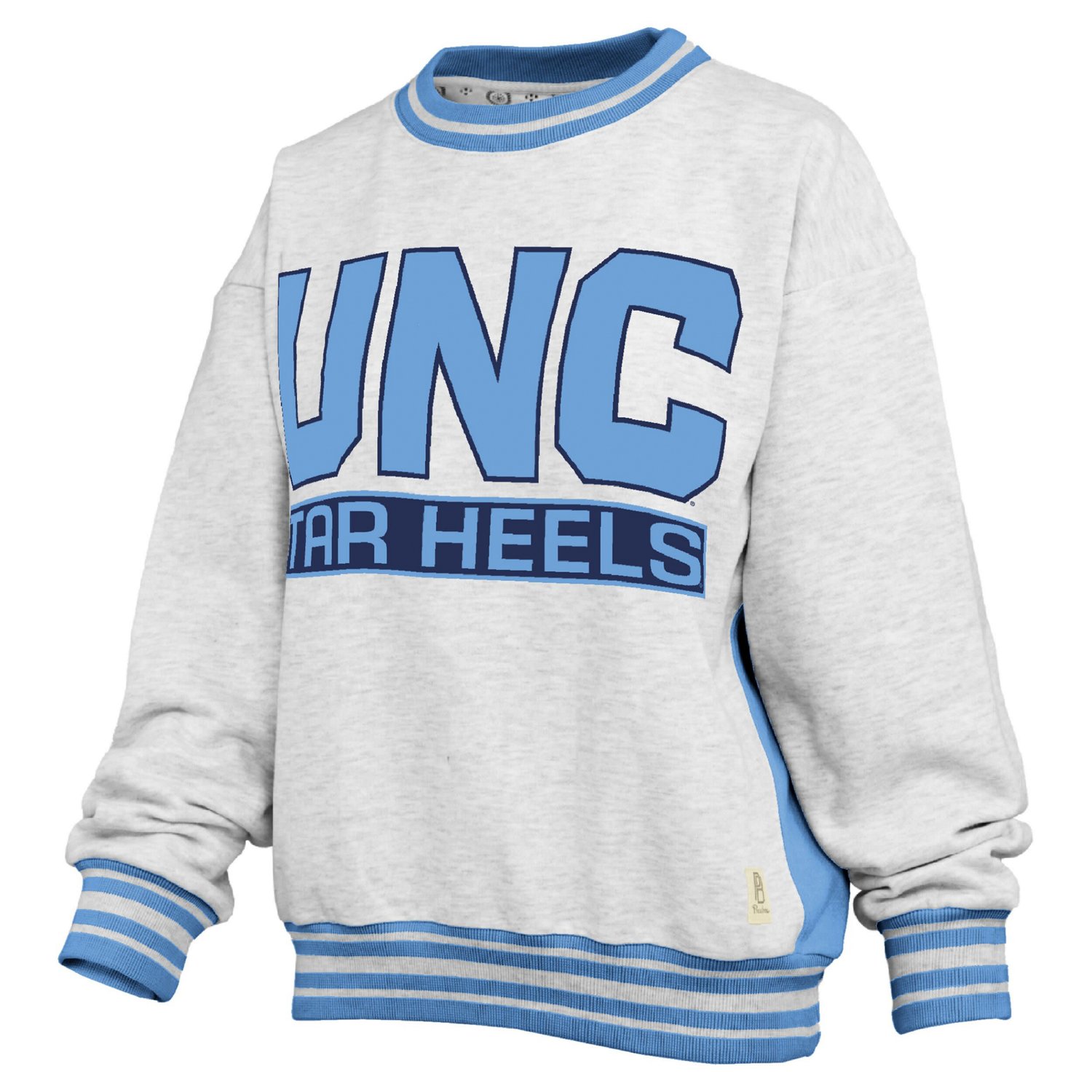 Pressbox Carolina North Carolina Tar Heels Endzone Crewneck Sweatshirt - view number 2