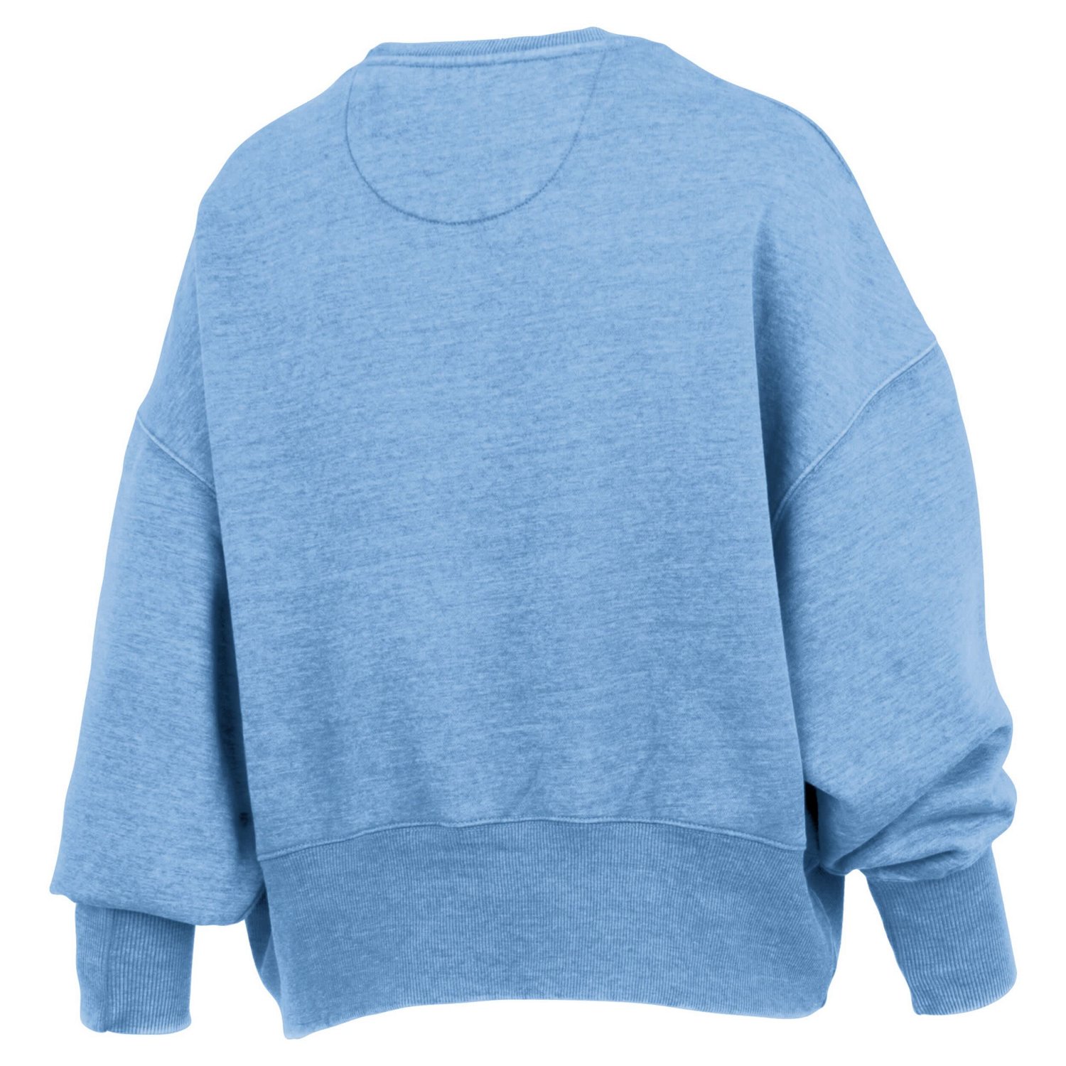Pressbox Carolina North Carolina Tar Heels Oversized Waist-Length Crewneck Sweatshirt - view number 3
