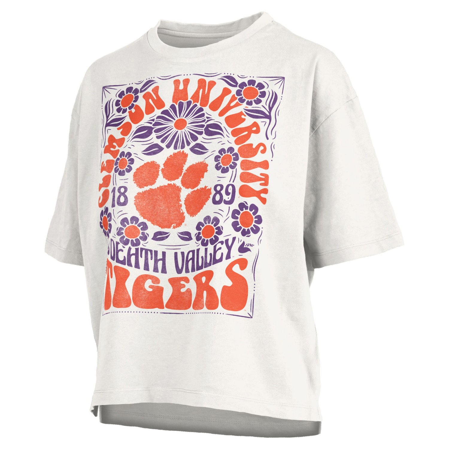 Pressbox Clemson Tigers Harmony Oversized T-Shirt - view number 2