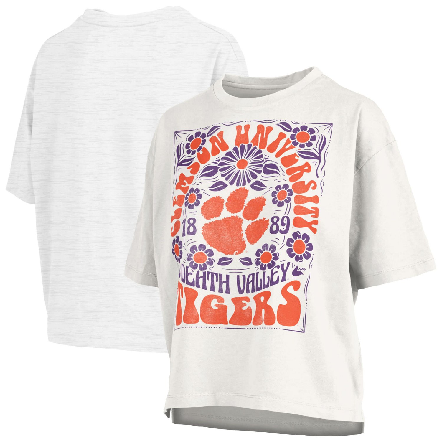 Pressbox Clemson Tigers Harmony Oversized T-Shirt