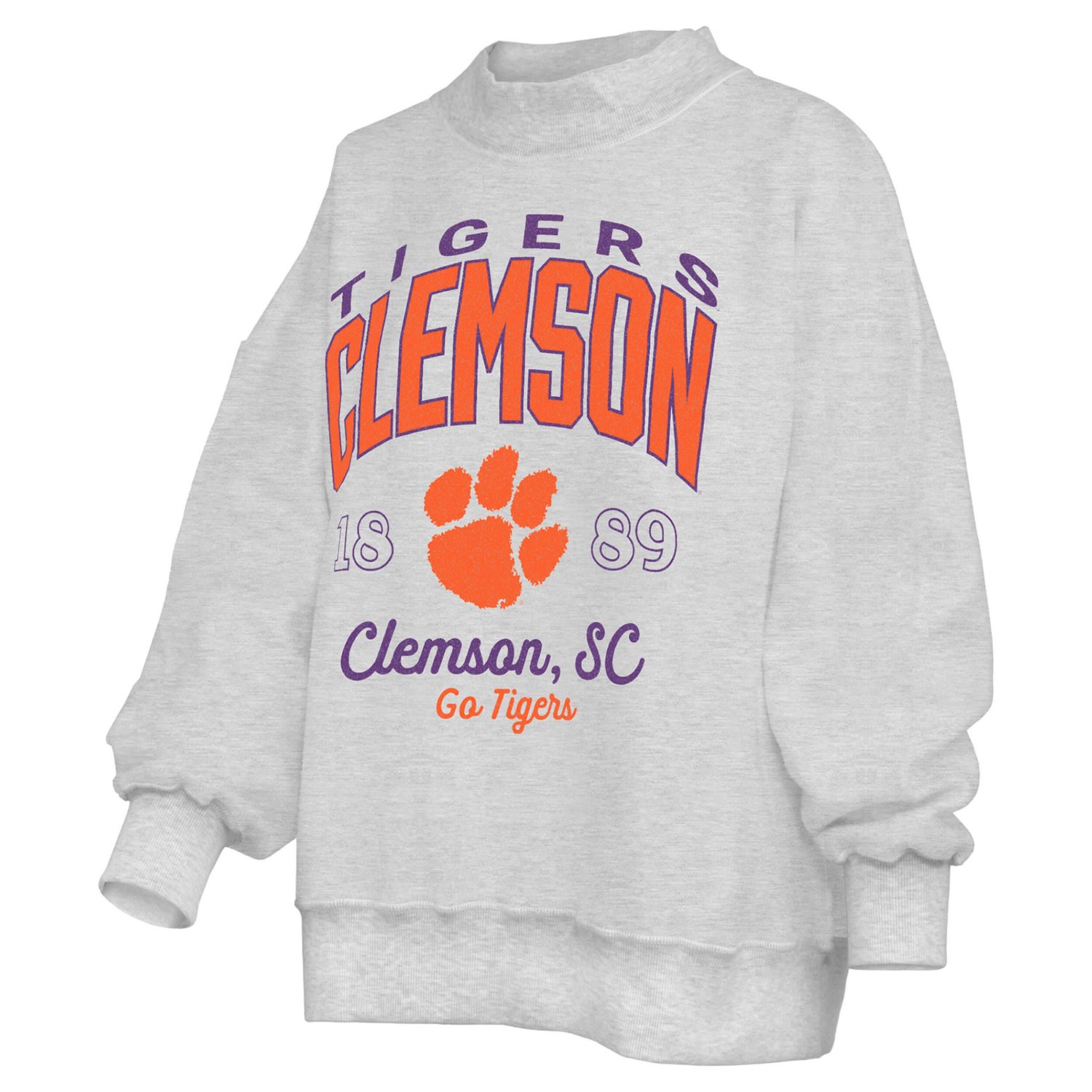 Pressbox Clemson Tigers Reversible Sweatshirt - view number 2
