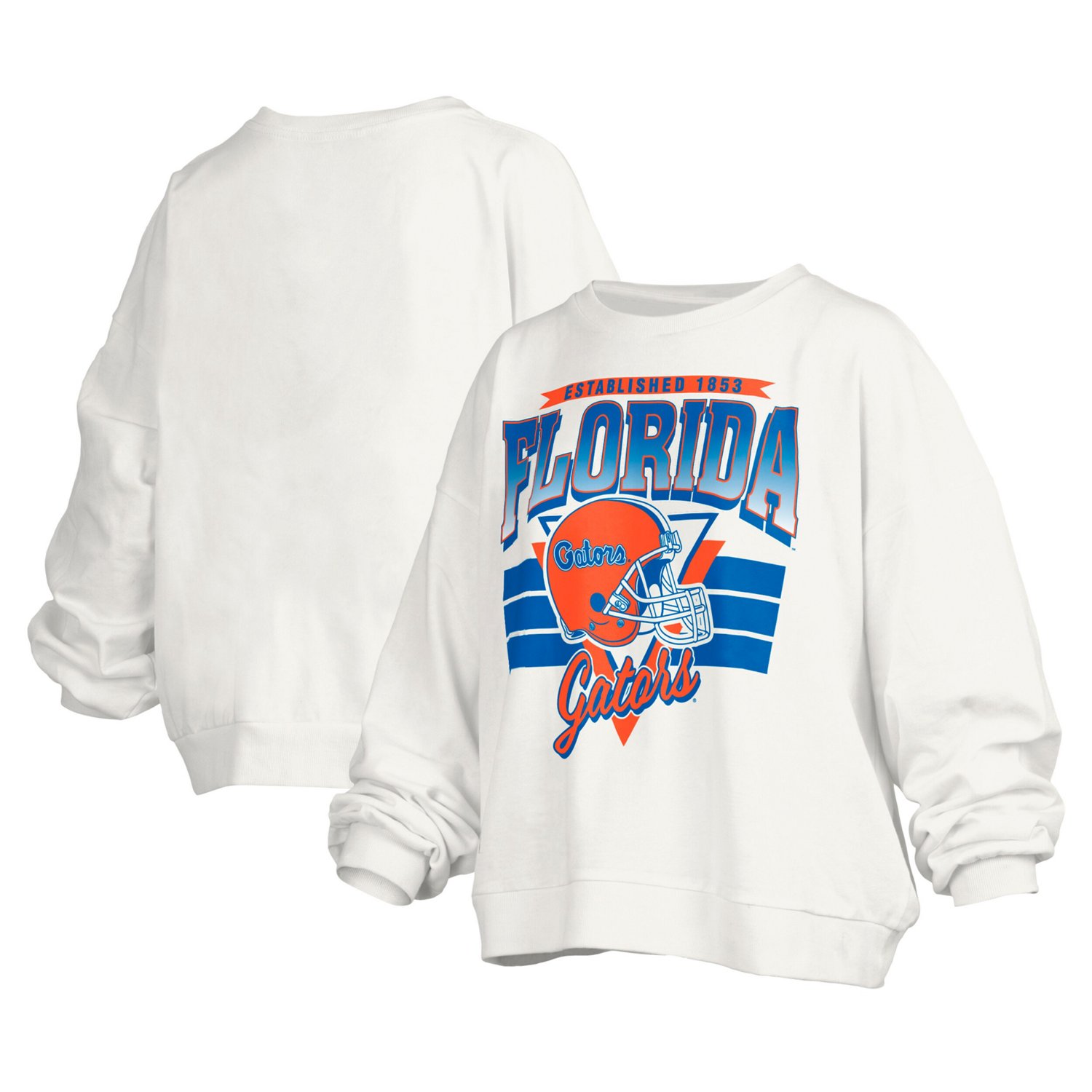 Pressbox Florida Gators Janice Retro Logo Oversized Pullover Sweatshirt                                                          - view number 1