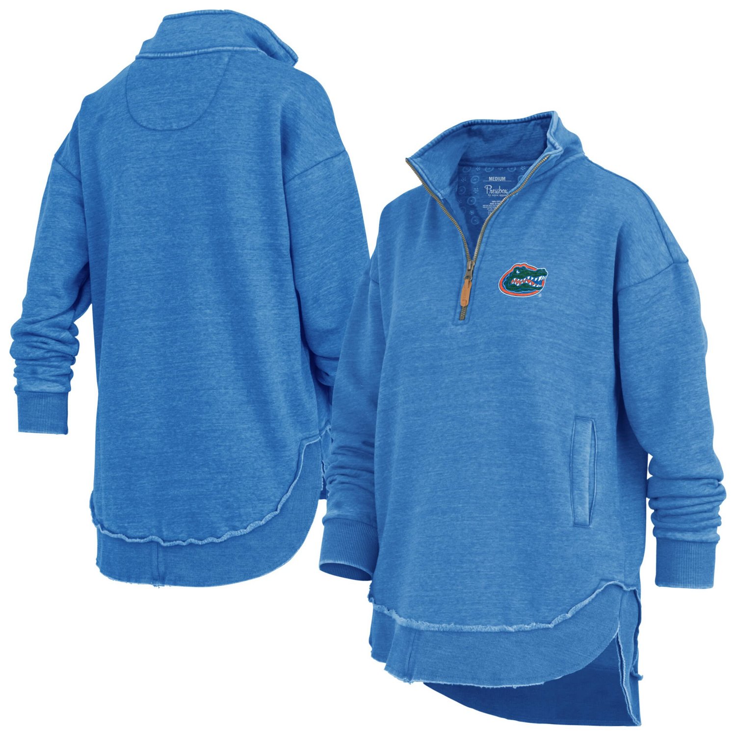 Pressbox Florida Gators Northfork Sojourn Poncho Quarter-Zip Sweatshirt