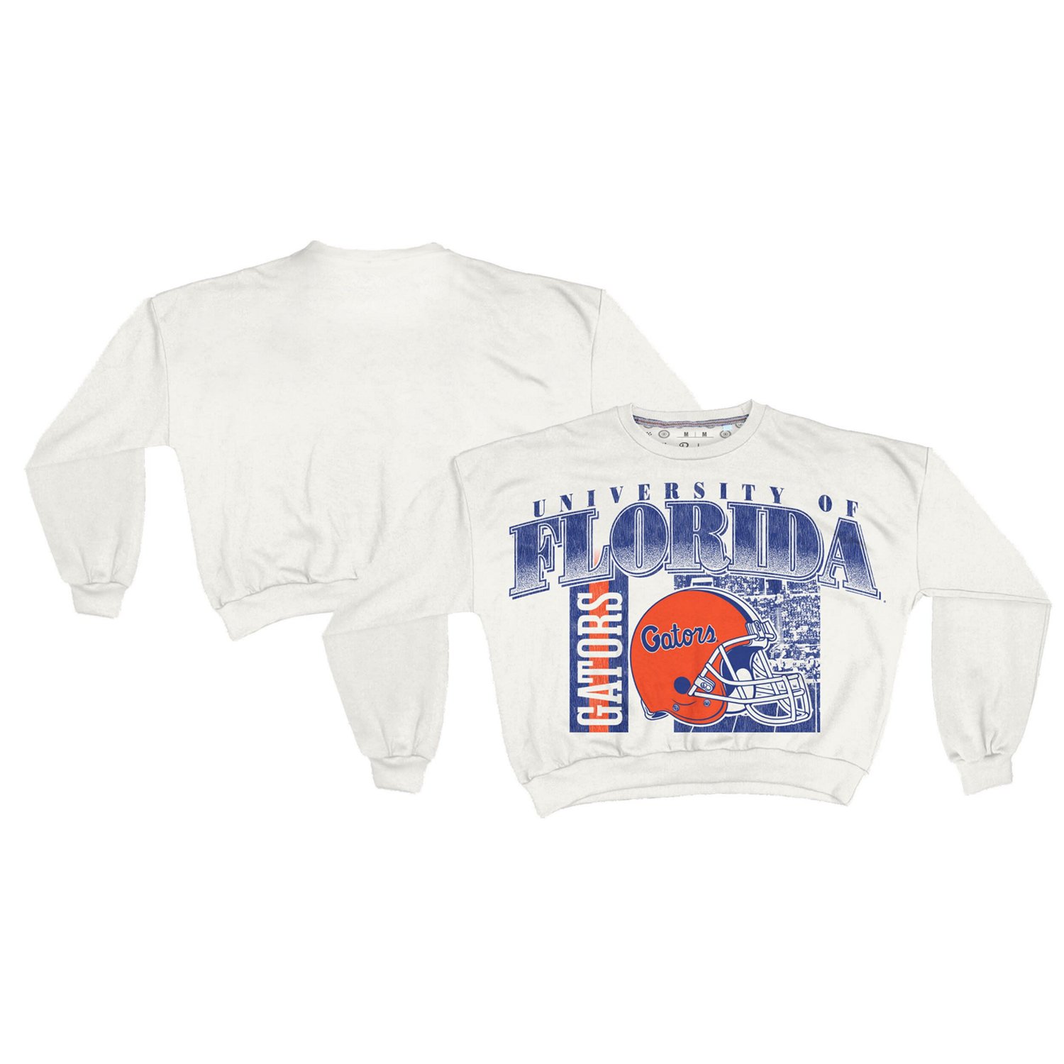 Pressbox Florida Gators Oversized Janice Retro Waist-Length Sweatshirt