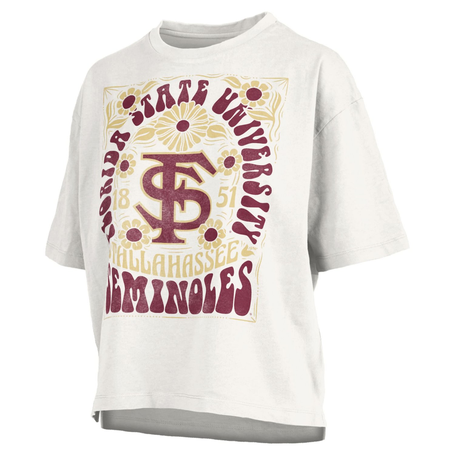 Pressbox Florida State Seminoles Harmony Oversized T-Shirt - view number 2