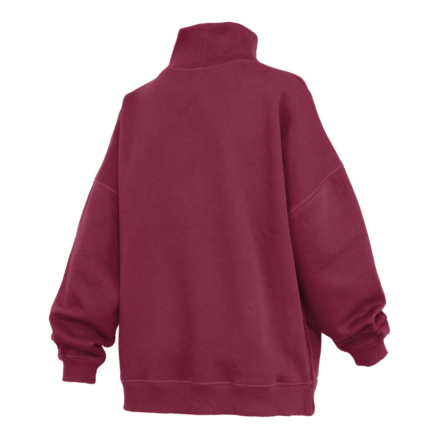 Pressbox Florida State Seminoles Oversized Mock Neck Sweatshirt - view number 3