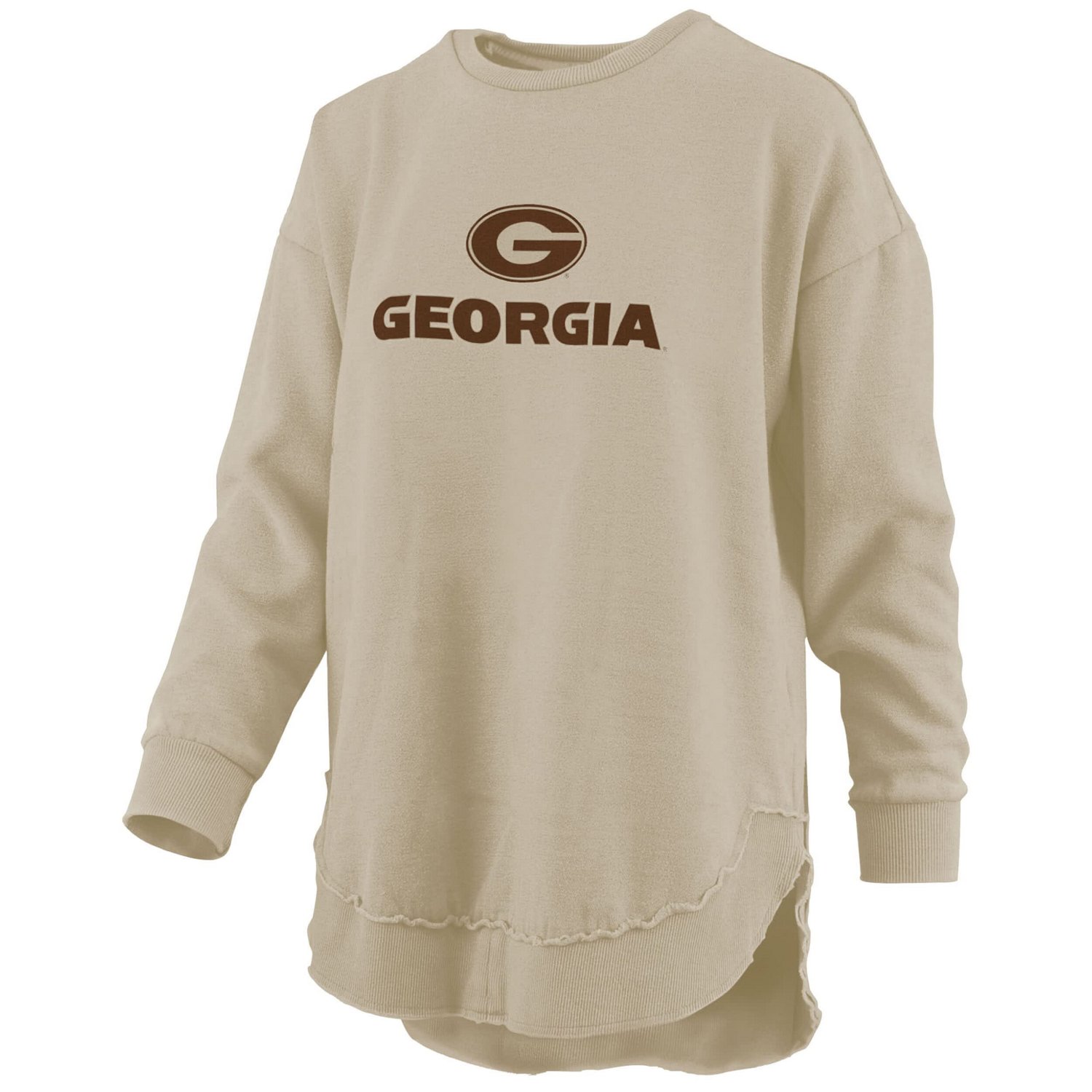 Pressbox Georgia Bulldogs Poncho Fleece Pullover Sweatshirt                                                                      - view number 2