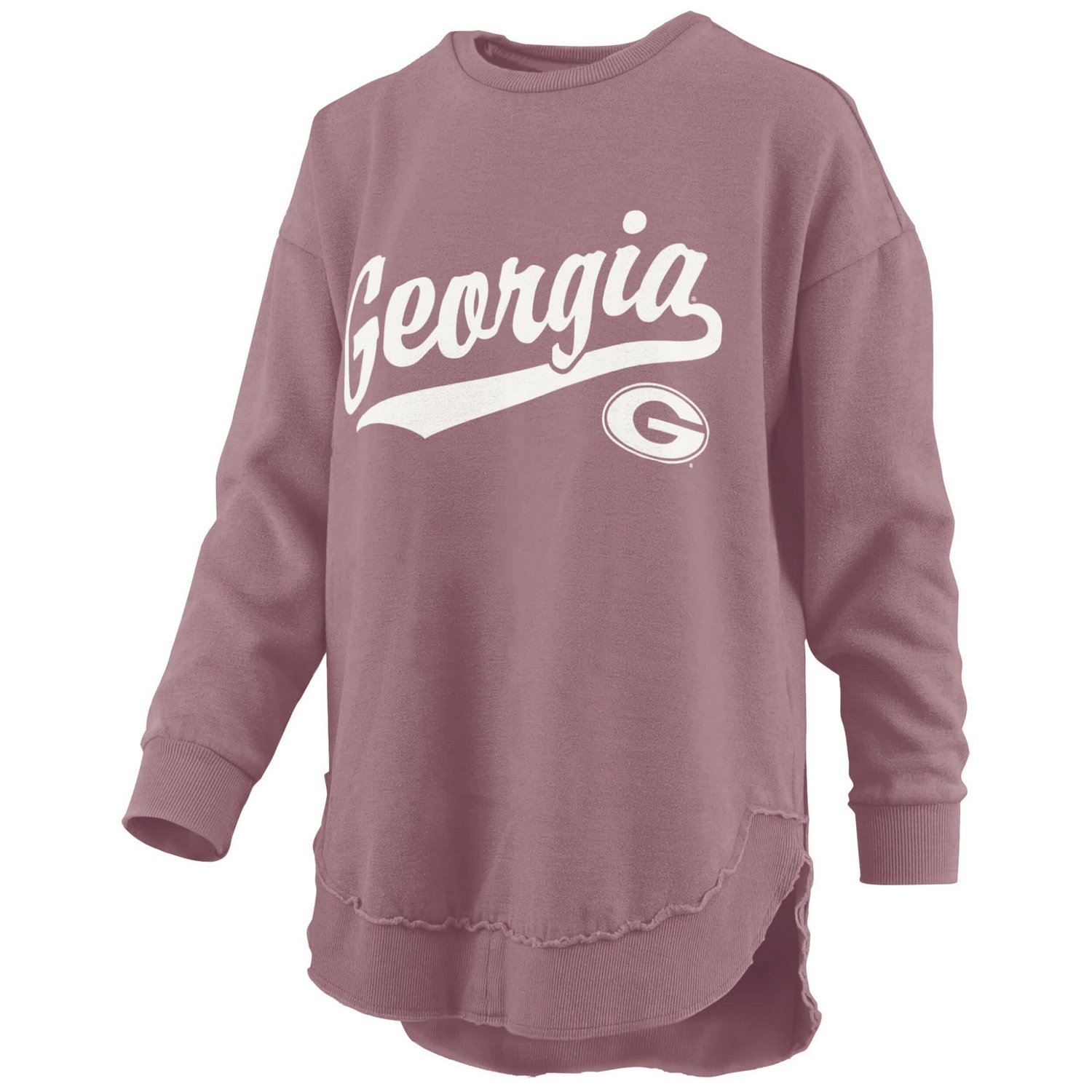Pressbox Georgia Bulldogs Poncho Fleece Pullover Sweatshirt                                                                      - view number 2