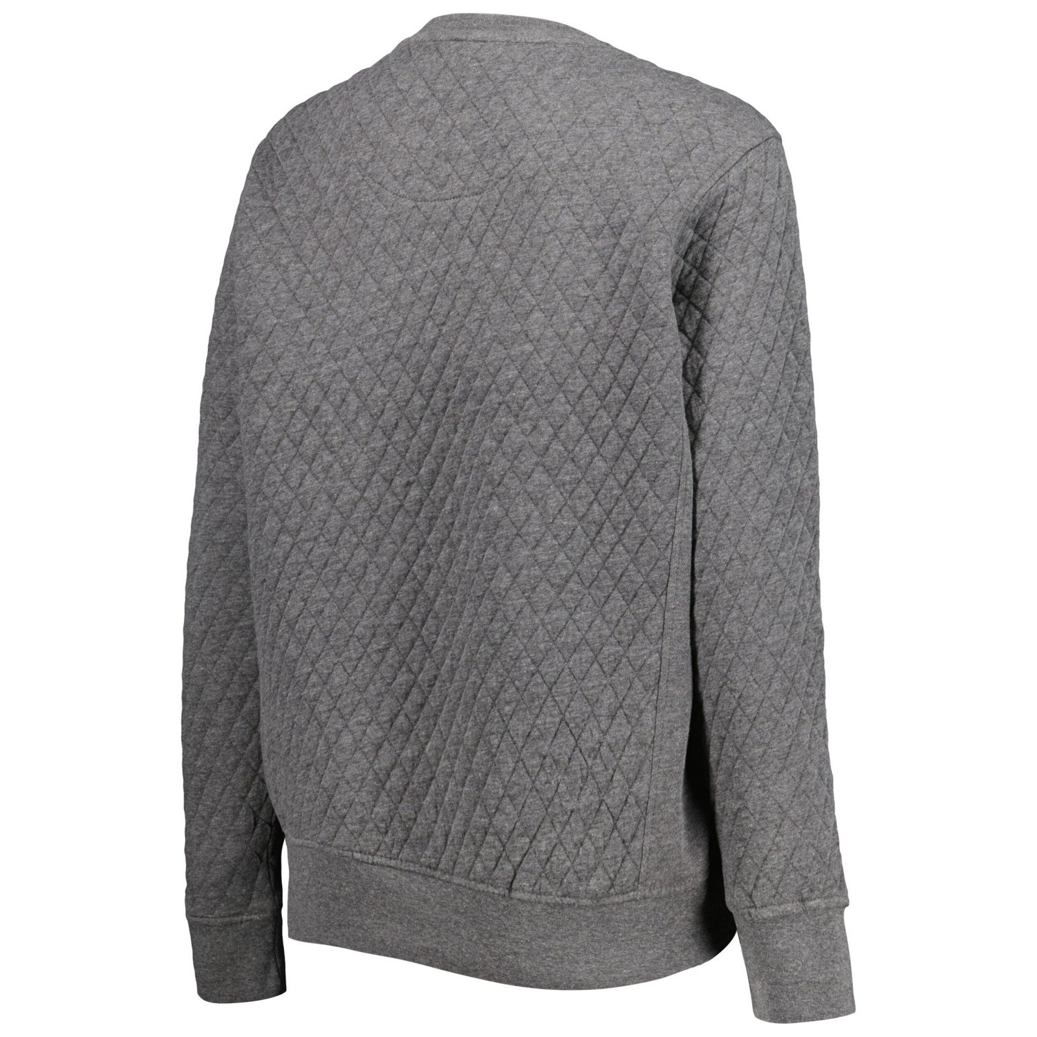 Pressbox Heather Charcoal Colorado Buffaloes Moose Quilted Pullover Sweatshirt - view number 3