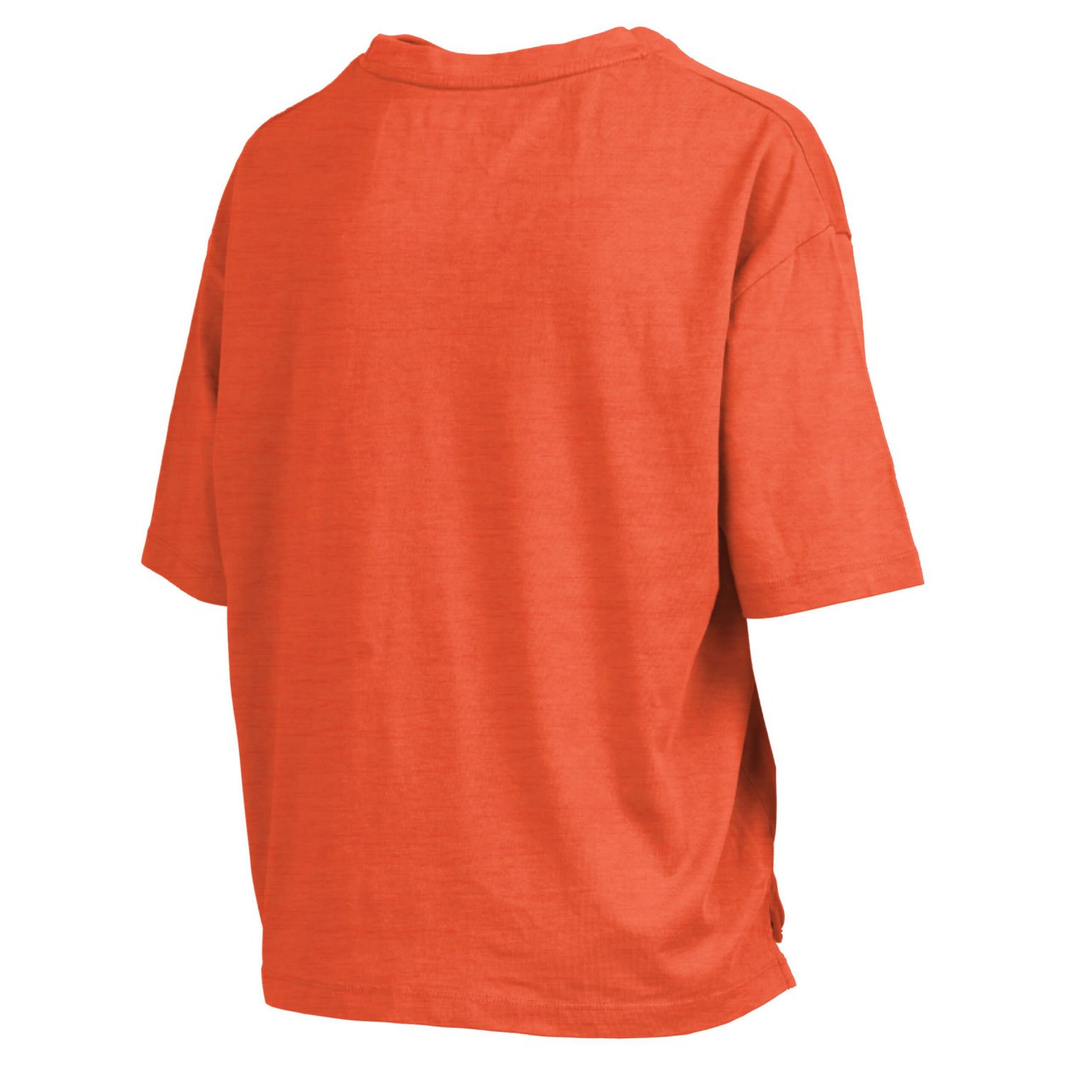 Pressbox Illinois Fighting Illini Nelson Arch Over Logo Waist Length Oversized Slub T-Shirt - view number 3