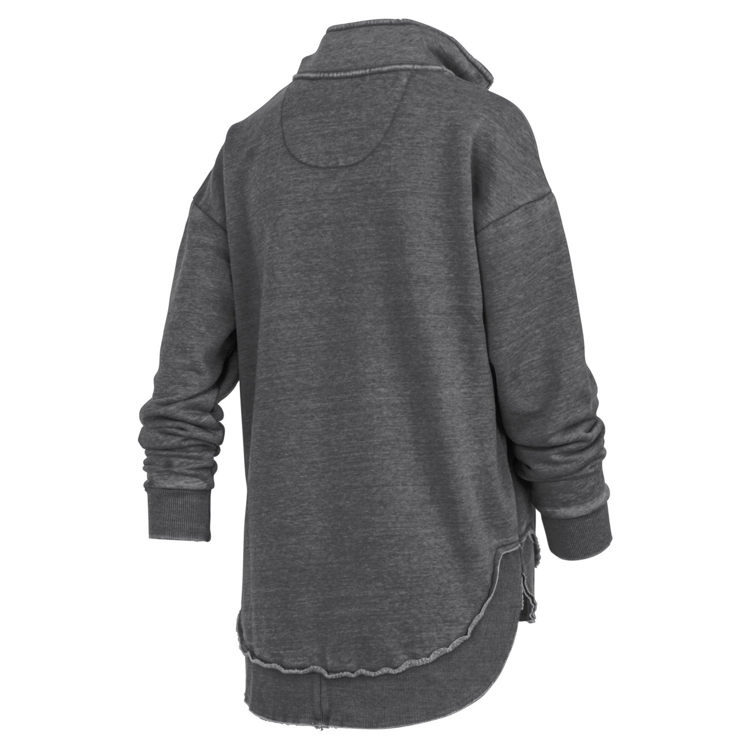 Pressbox Iowa Hawkeyes Northfork Sojourn Poncho Quarter-Zip Sweatshirt - view number 3