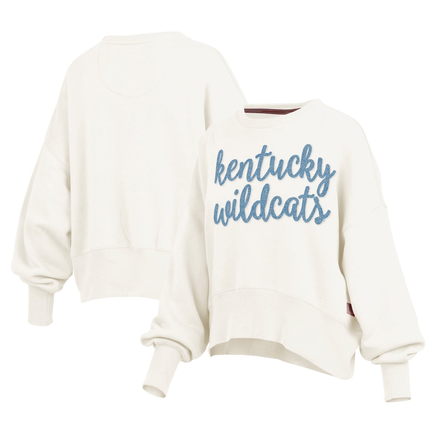 Pressbox Kentucky Wildcats Chelsea Oversized Pullover Sweatshirt