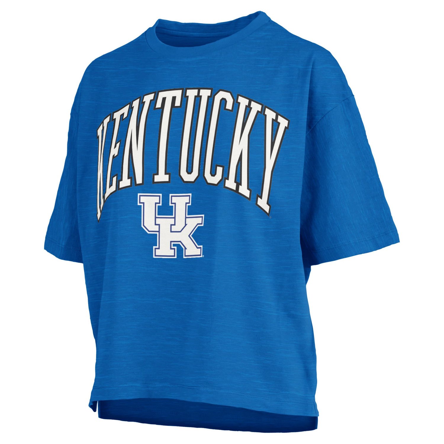 Pressbox Kentucky Wildcats Nelson Arch Over Logo Waist Length Oversized Slub T-Shirt - view number 2