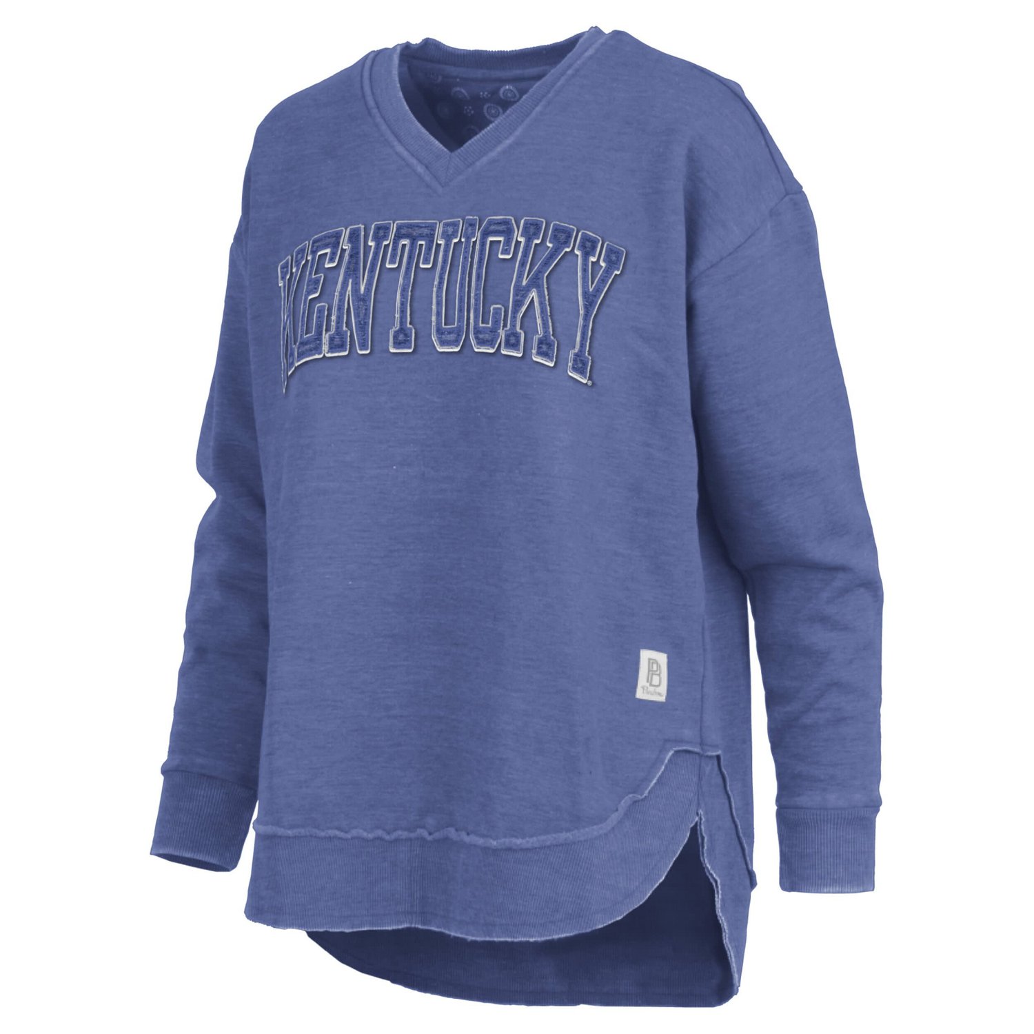 Pressbox Kentucky Wildcats Westin Poncho V-Neck Pullover Sweatshirt - view number 2
