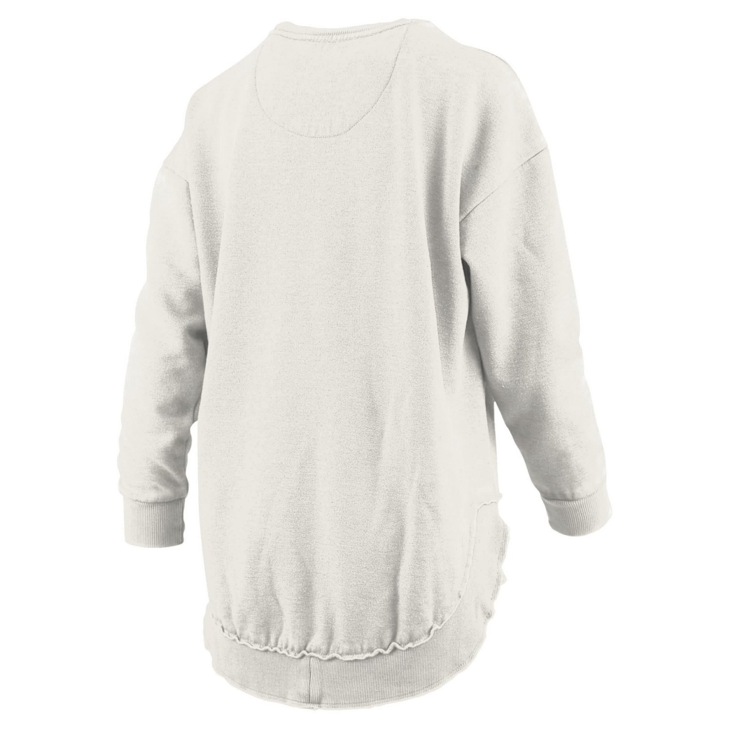 Pressbox LSU Tigers Melange Poncho Vintage Fleece Long Sleeve Pullover Sweatshirt                                                - view number 3