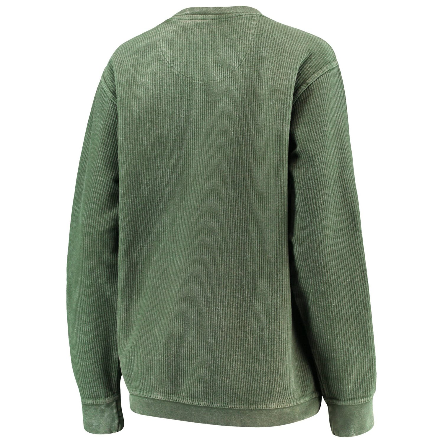 Pressbox Miami Hurricanes Comfy Cord Vintage Wash Basic Arch Pullover Sweatshirt - view number 3