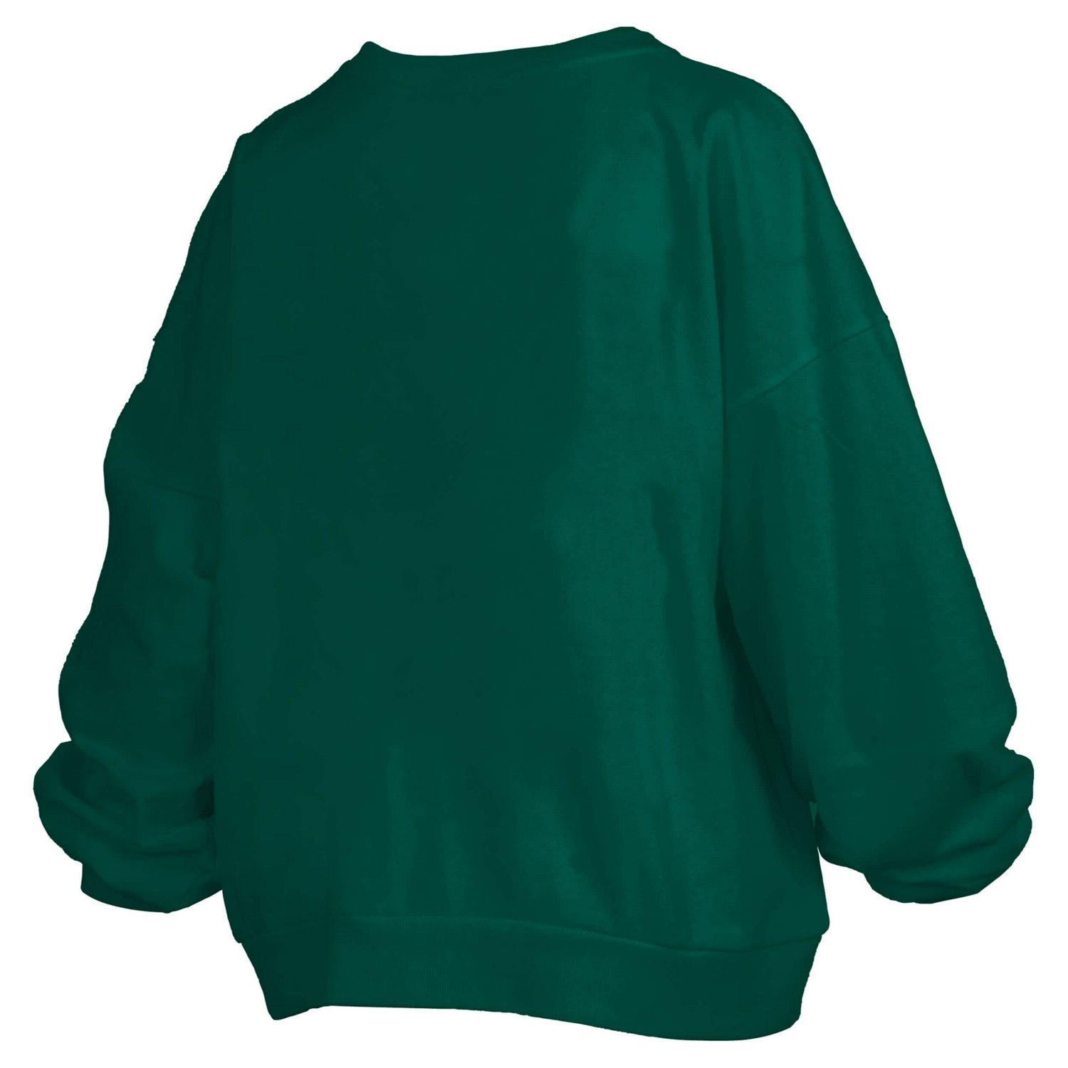 Pressbox Miami Hurricanes Janise Arch Over Logo Waist Length Oversized Pullover Sweatshirt - view number 3