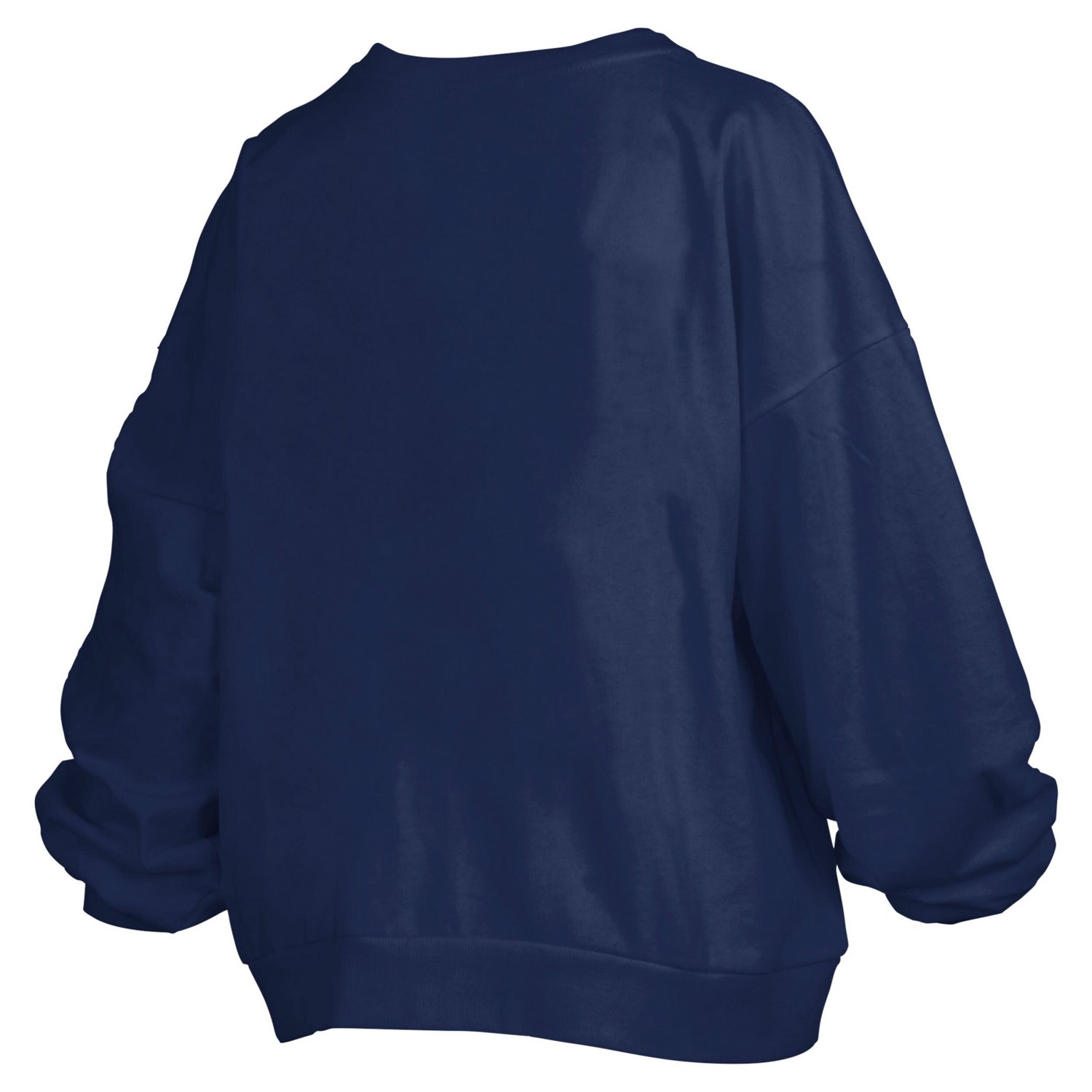 Pressbox Michigan Wolverines Big Aug Script Janice Oversized Pullover Sweatshirt                                                 - view number 3