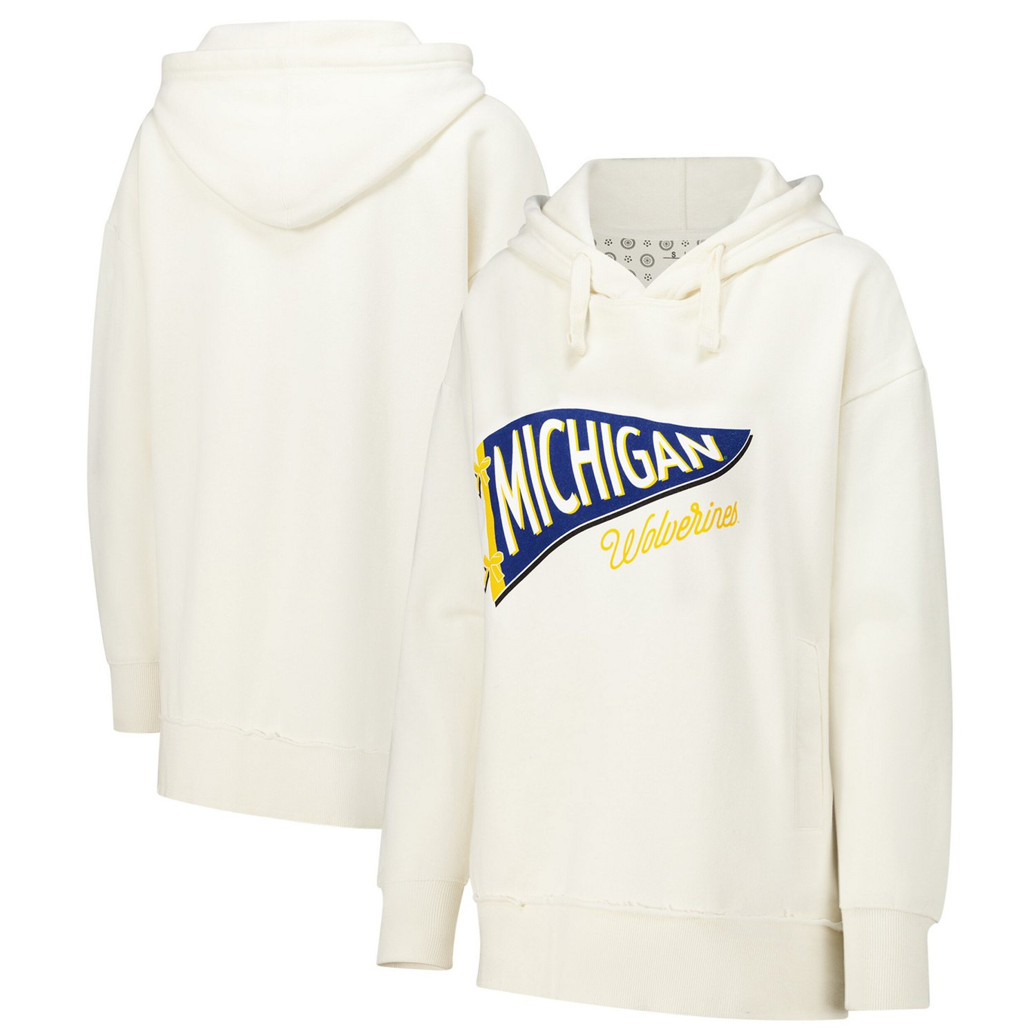 Pressbox Michigan Wolverines Marni Pullover Hoodie - view number 1