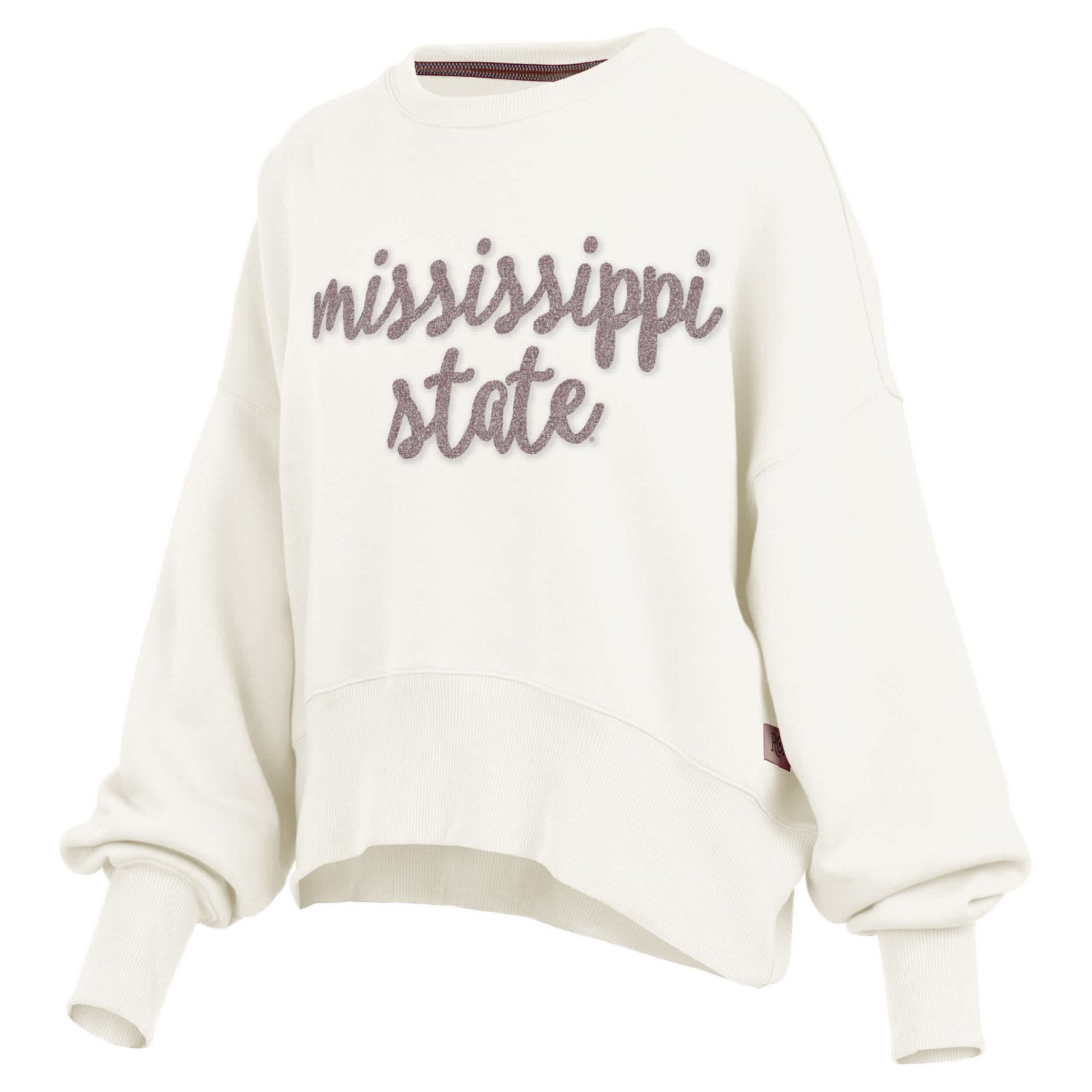 Pressbox Mississippi State Bulldogs Chelsea Oversized Pullover Sweatshirt - view number 2