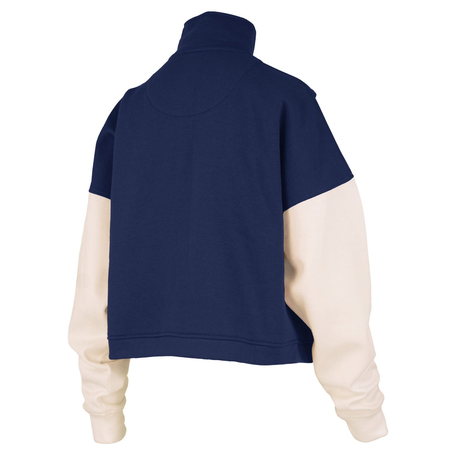 Pressbox North Carolina Tar Heels Ferrara Color Block Quarter-Zip Sweatshirt - view number 3