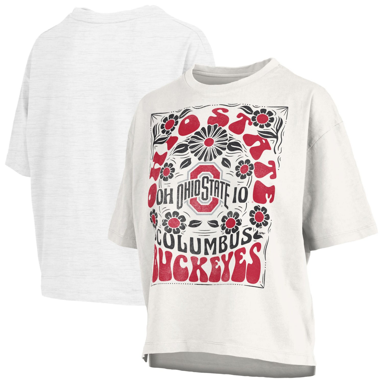Pressbox Ohio State Buckeyes Harmony Oversized T-Shirt