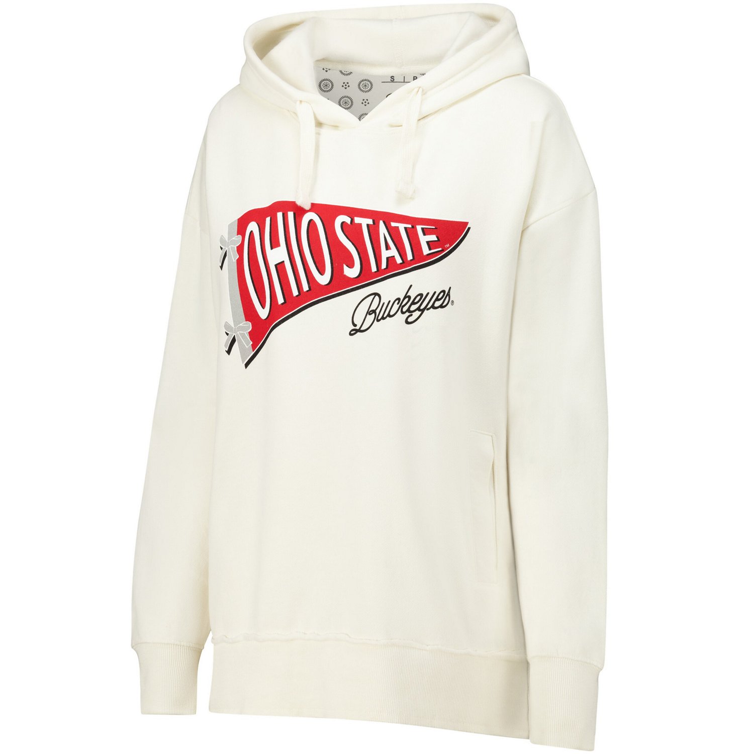 Pressbox Ohio State Buckeyes Marni Pullover Hoodie