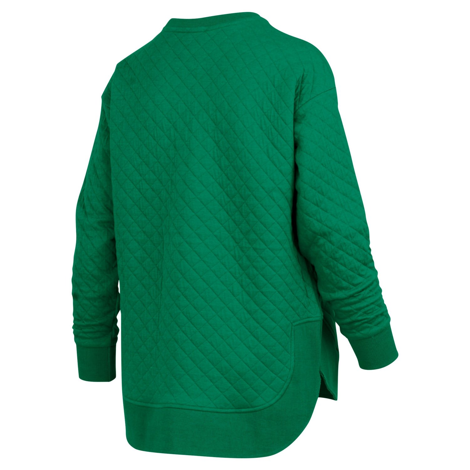 Pressbox Oregon Ducks Quilted Long Sleeve Pullover Sweatshirt - view number 3