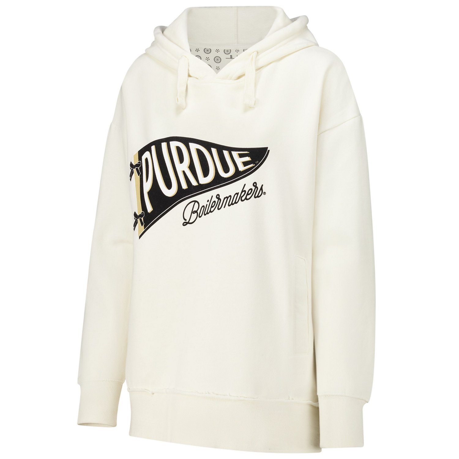 Pressbox Purdue Boilermakers Marni Pullover Hoodie - view number 2