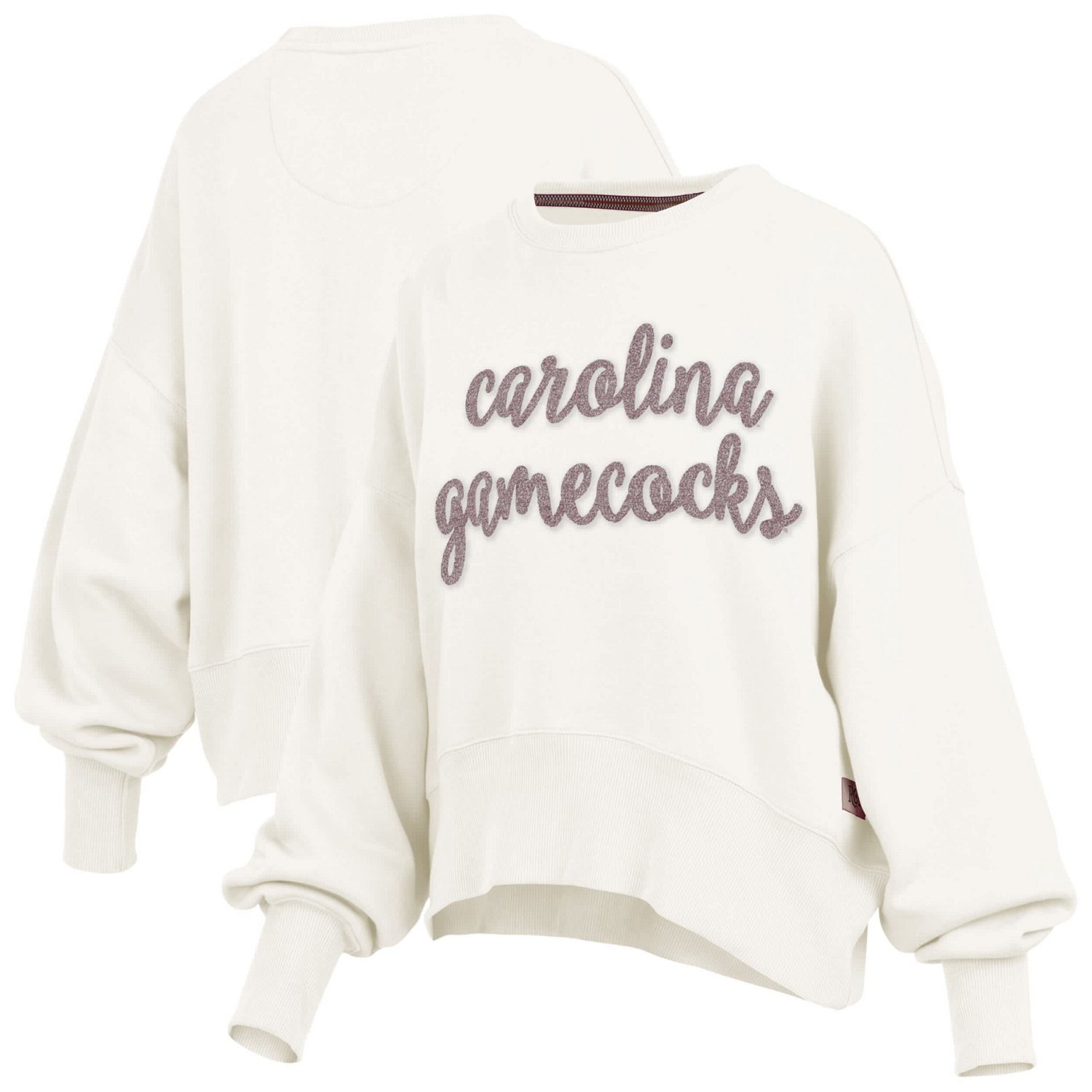 Pressbox South Carolina Gamecocks Chelsea Oversized Pullover Sweatshirt