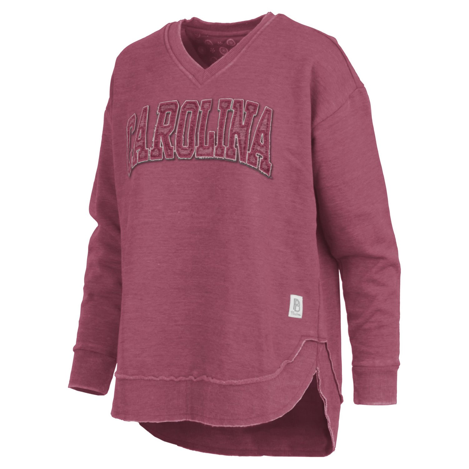 Pressbox South Carolina Gamecocks Westin Poncho V-Neck Pullover Sweatshirt - view number 2