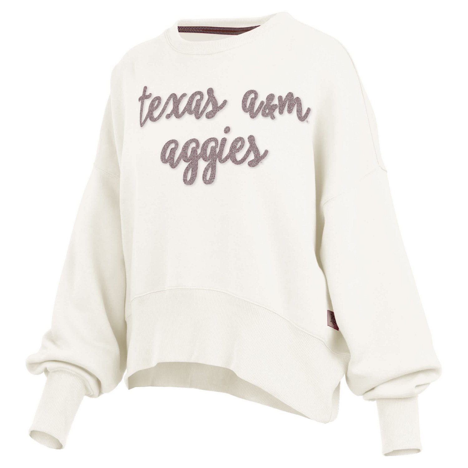 Pressbox Texas AM Aggies Chelsea Oversized Pullover Sweatshirt - view number 2