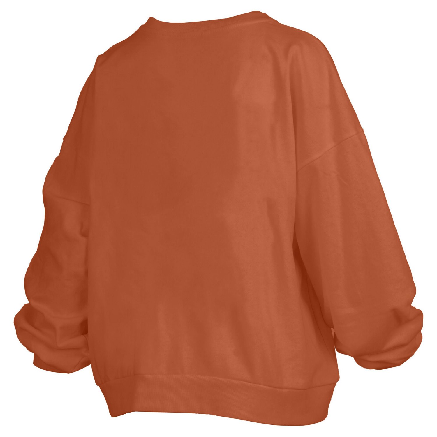 Pressbox Texas Longhorns Janise Arch Over Logo Waist Length Oversized Pullover Sweatshirt - view number 3