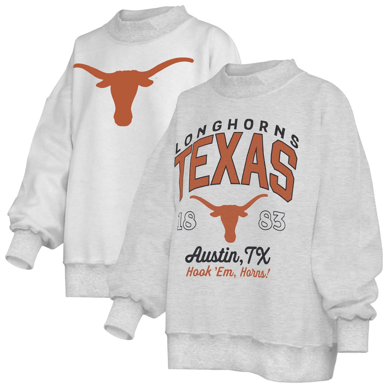 Pressbox Texas Longhorns Reversible Sweatshirt