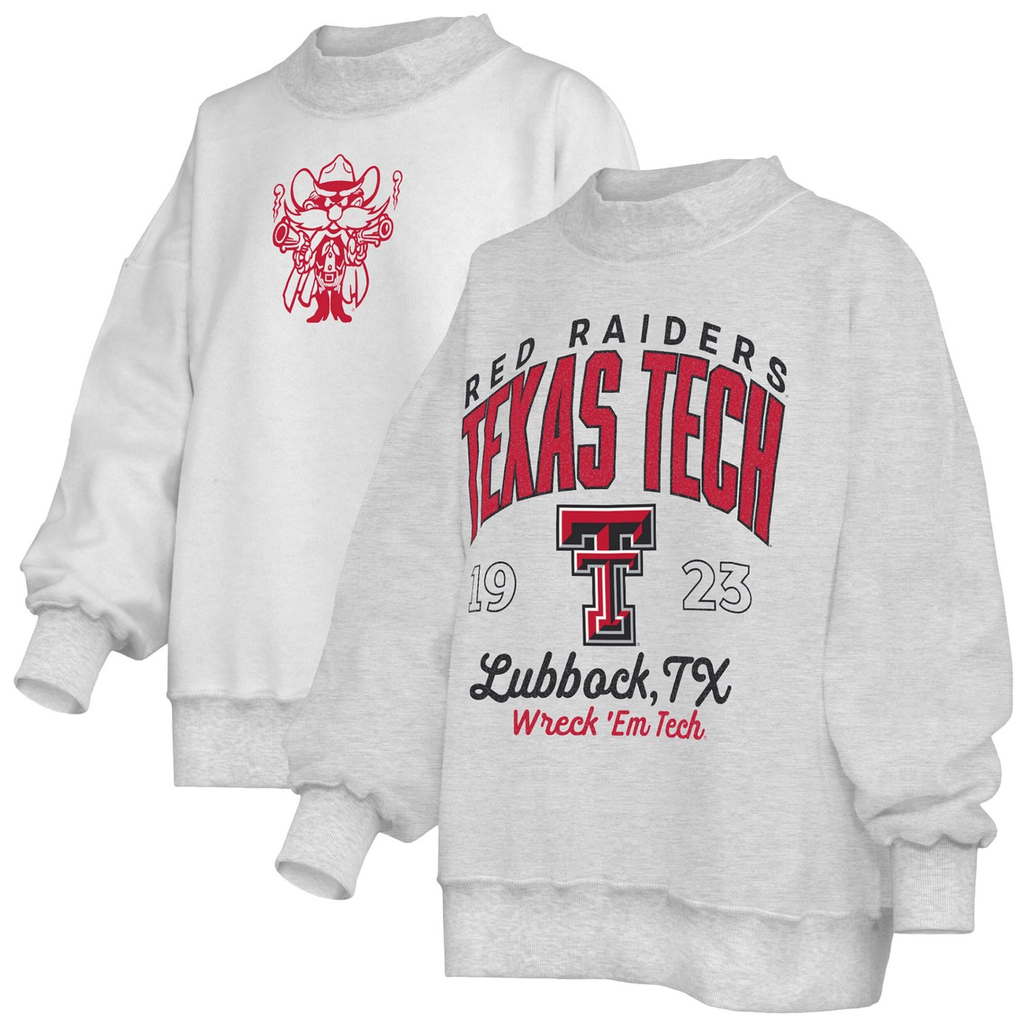 Pressbox Texas Tech Raiders Reversible Sweatshirt