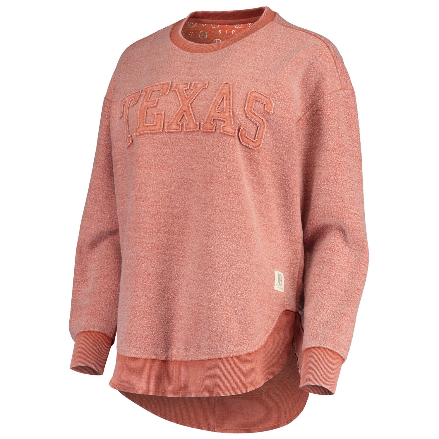 Pressbox Texas Texas Longhorns Ponchoville Pullover Sweatshirt                                                                   - view number 2