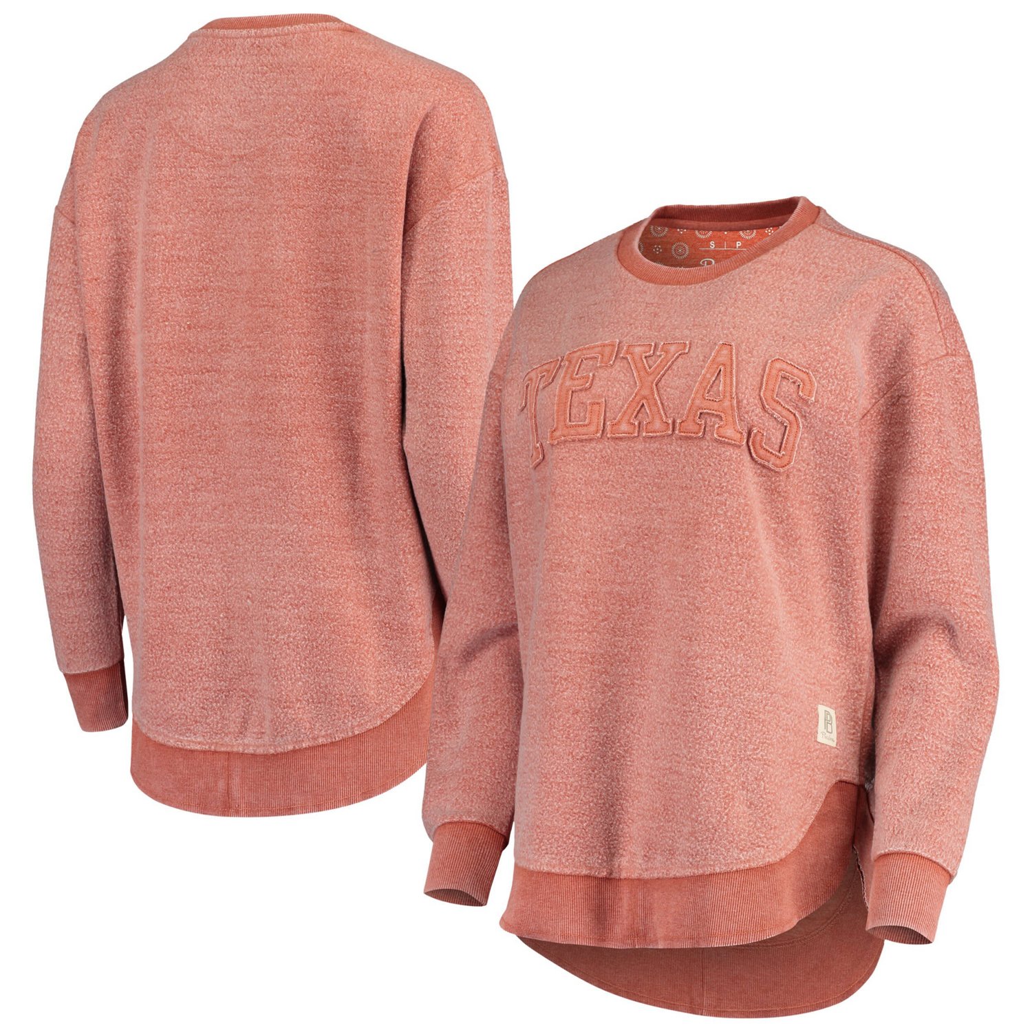 Pressbox Texas Texas Longhorns Ponchoville Pullover Sweatshirt