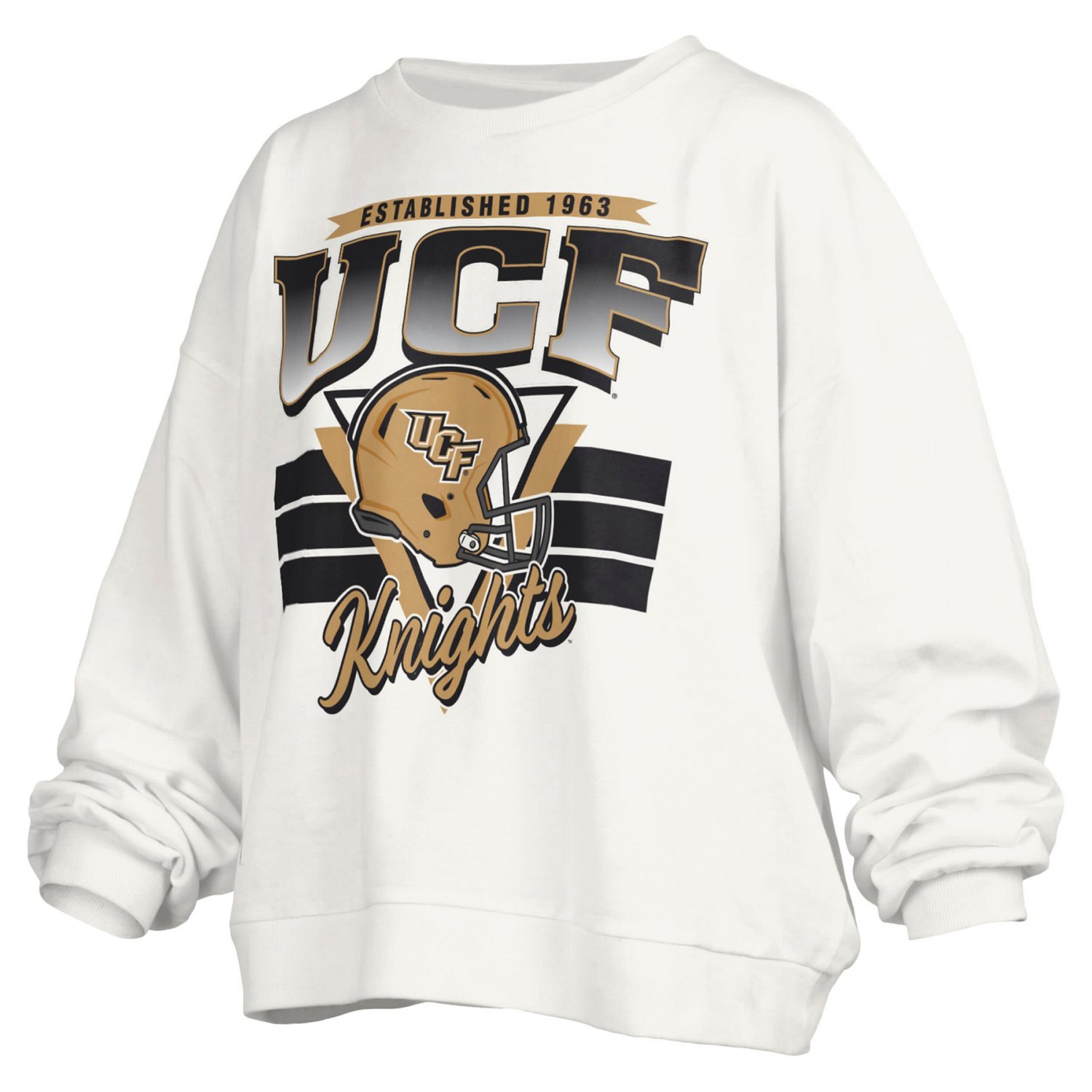 Pressbox UCF Knights Janice Retro Logo Oversized Pullover Sweatshirt - view number 2
