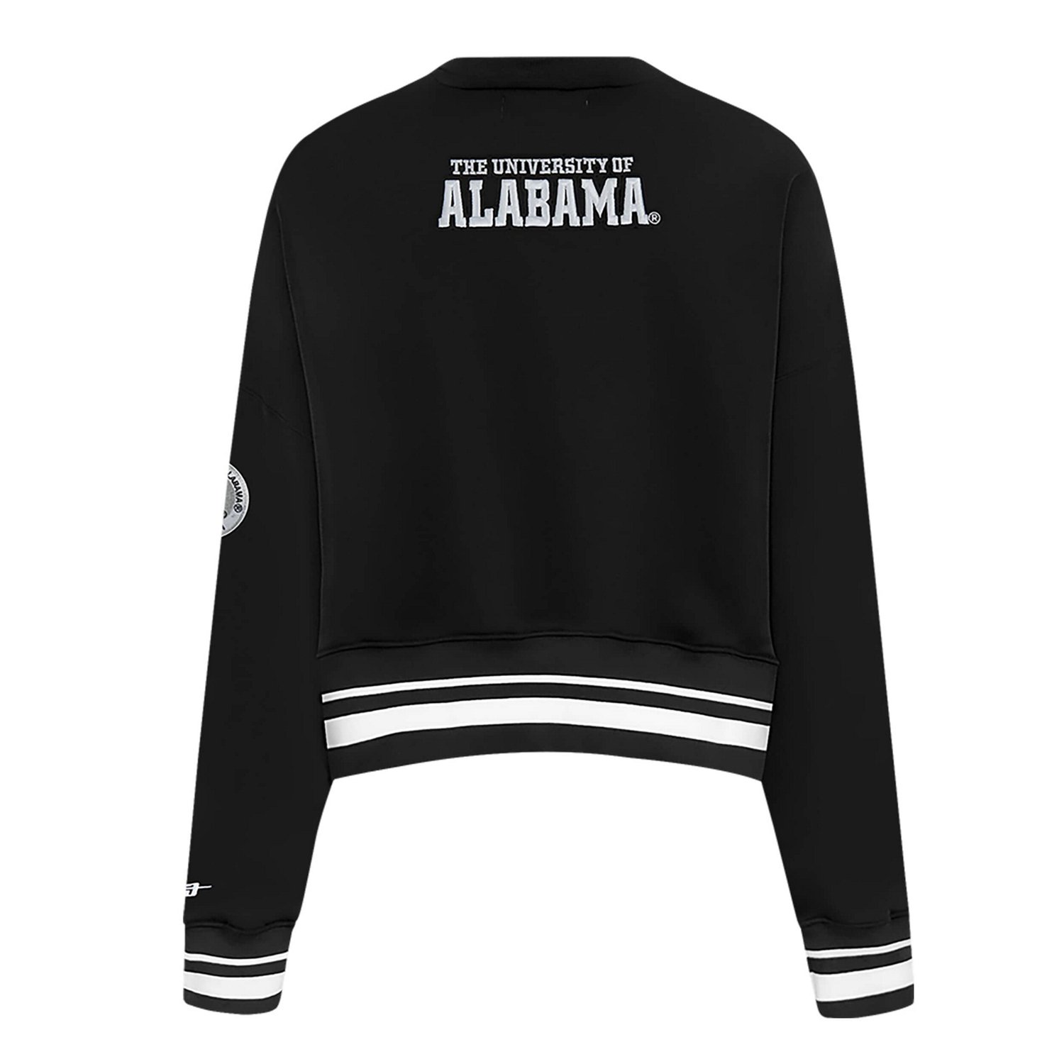 Pro Standard Alabama Crimson Tide Pearl Cropped Pullover Sweatshirt                                                              - view number 3
